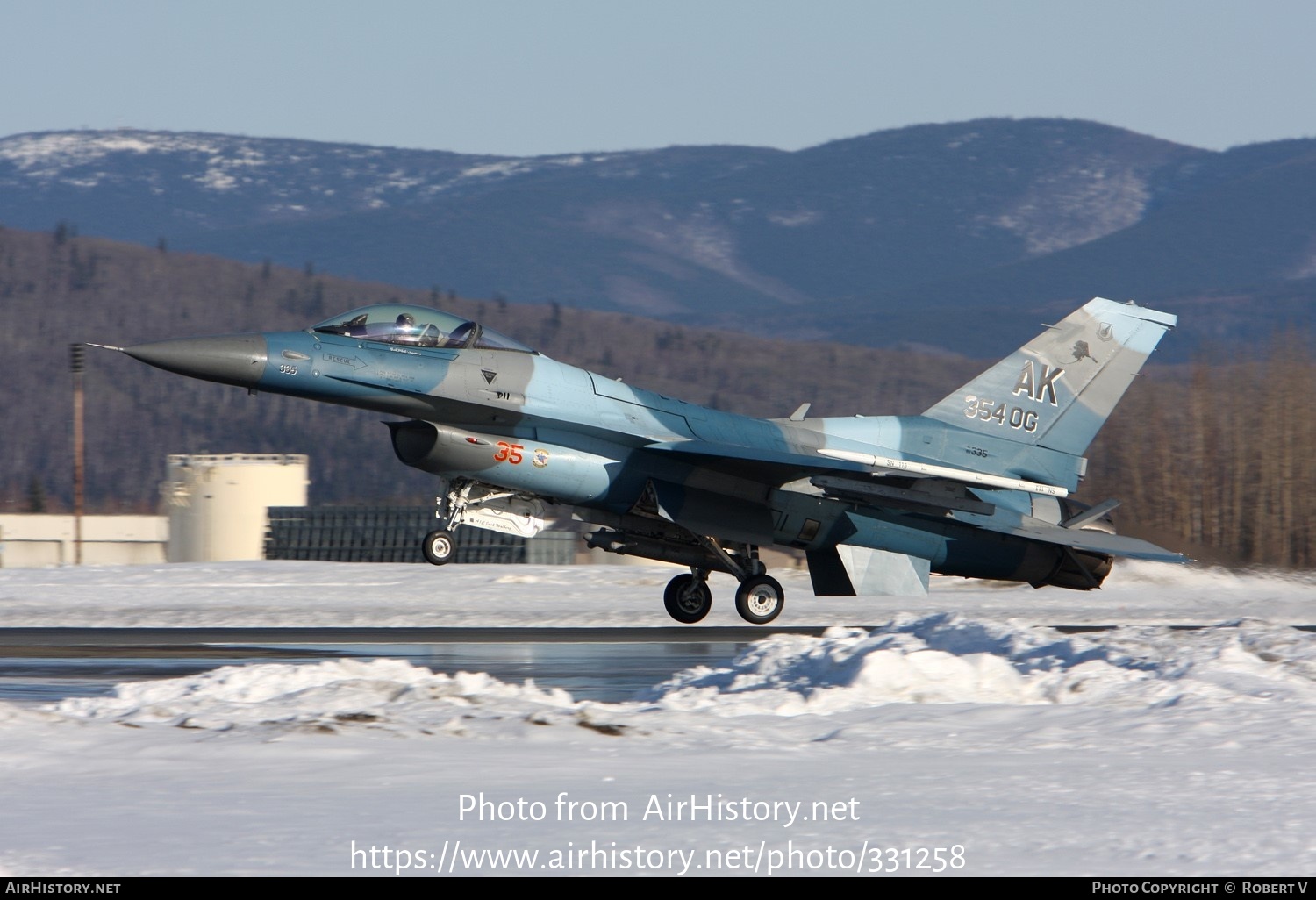 Aircraft Photo of 86-0335 / AF86-335 | General Dynamics F-16C Fighting Falcon | USA - Air Force | AirHistory.net #331258