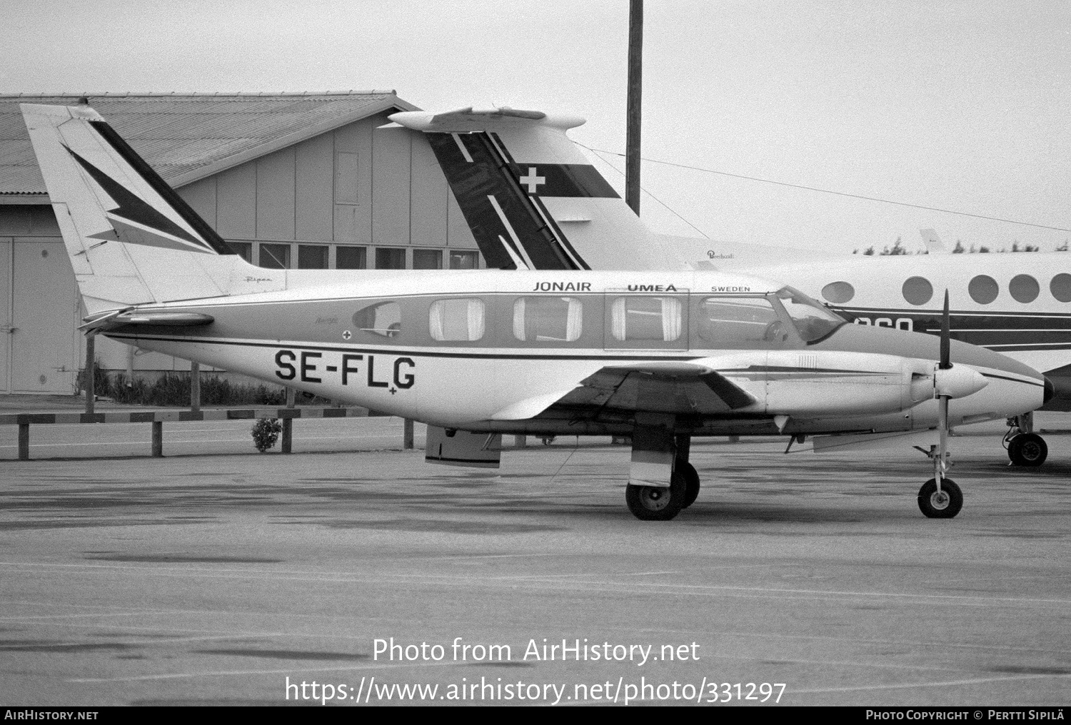 Aircraft Photo of SE-FLG | Piper PA-31-310 Navajo | Jonair | AirHistory.net #331297