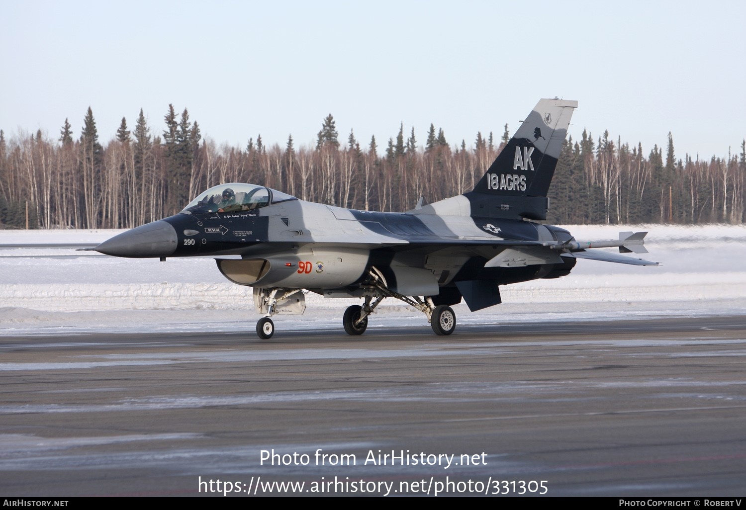 Aircraft Photo of 86-0290 / AF86-290 | General Dynamics F-16C Fighting Falcon | USA - Air Force | AirHistory.net #331305