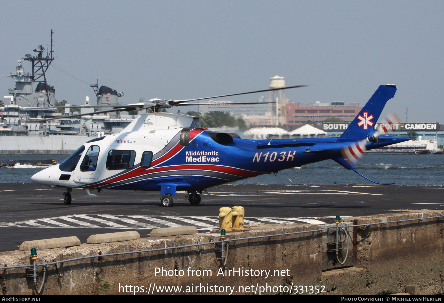 Aircraft Photo of N103H | Agusta A-109E Power | Mid Atlantic Medevac | AirHistory.net #331352