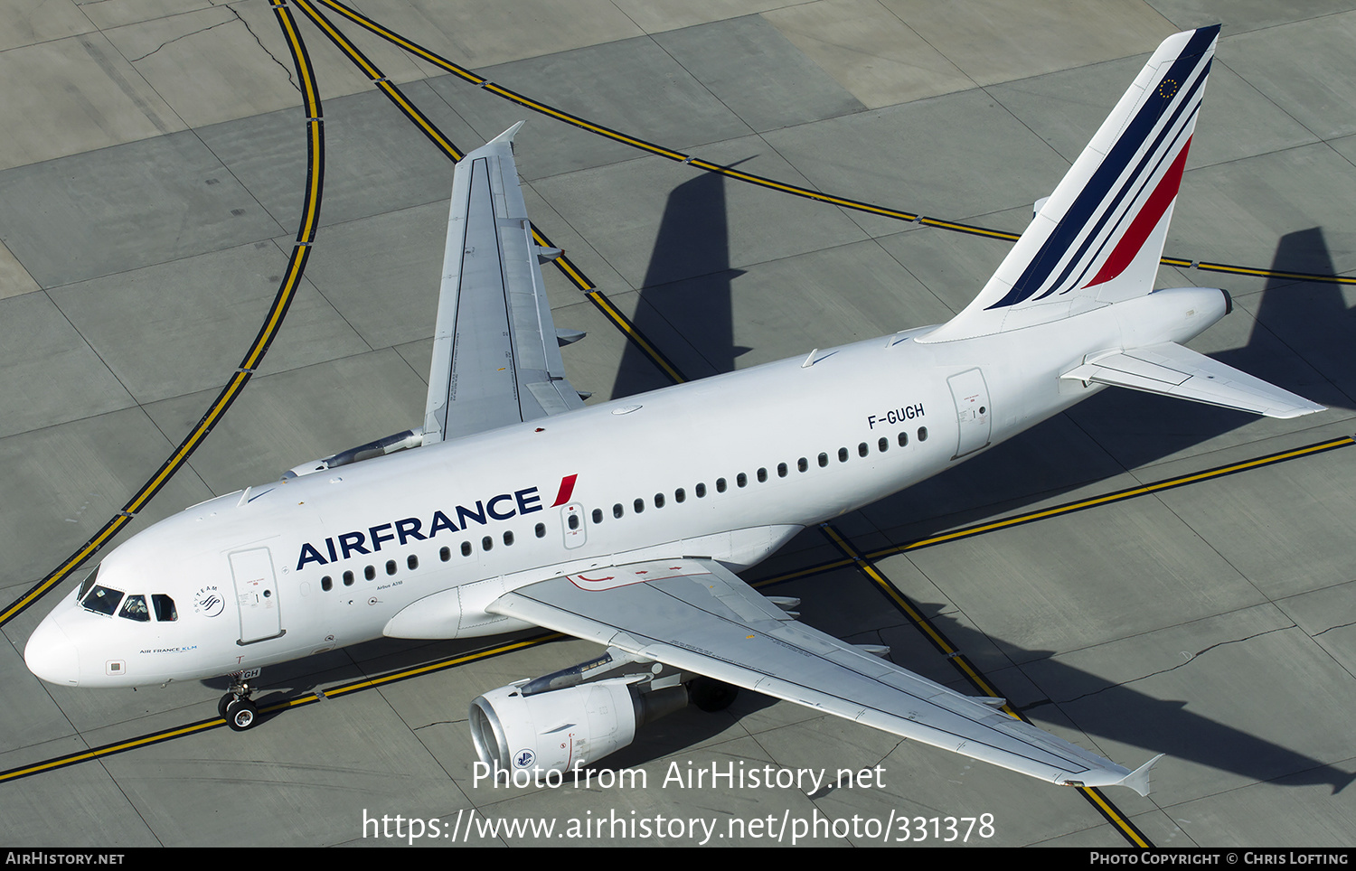 Aircraft Photo of F-GUGH | Airbus A318-111 | Air France | AirHistory.net #331378