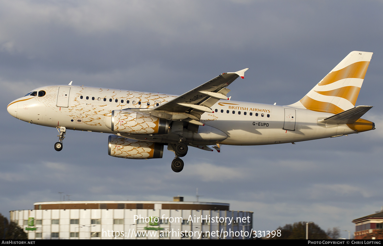 Aircraft Photo of G-EUPD | Airbus A319-131 | British Airways | AirHistory.net #331398