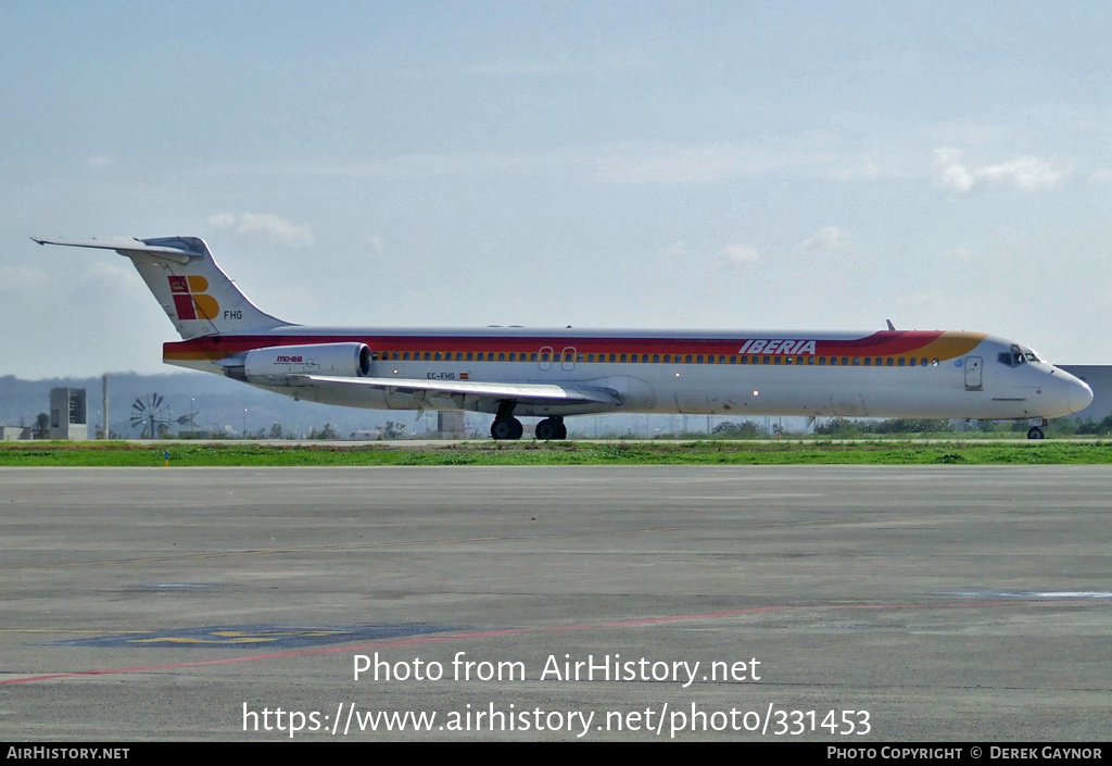 Aircraft Photo of EC-FHG | McDonnell Douglas MD-88 | Iberia | AirHistory.net #331453