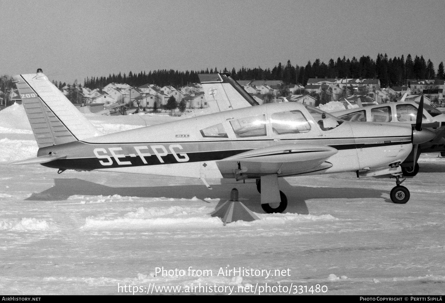 Aircraft Photo of SE-FPG | Piper PA-28R-200 Cherokee Arrow B | AirHistory.net #331480