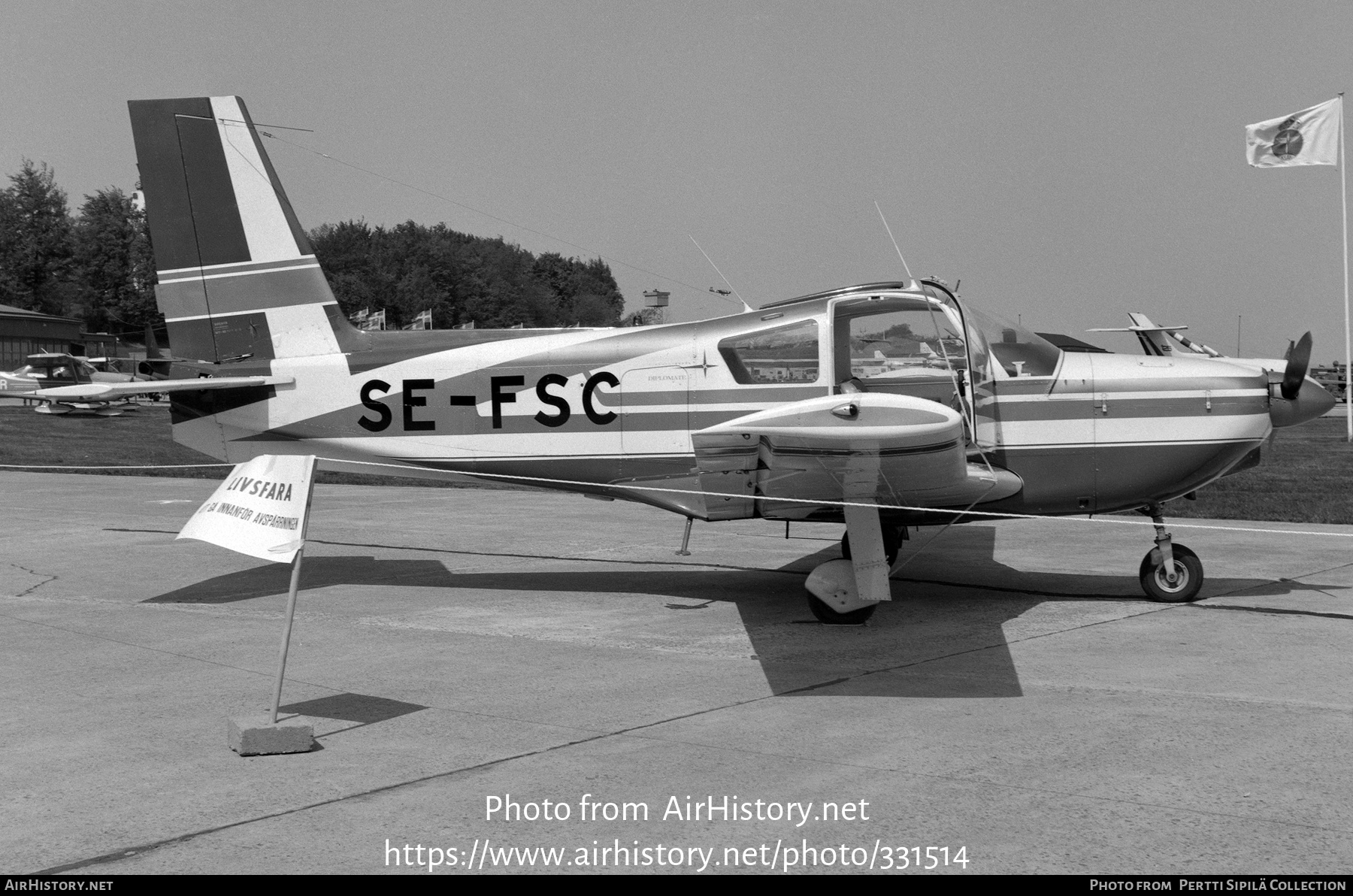 Aircraft Photo of SE-FSC | Socata ST-10 Diplomate | AirHistory.net #331514