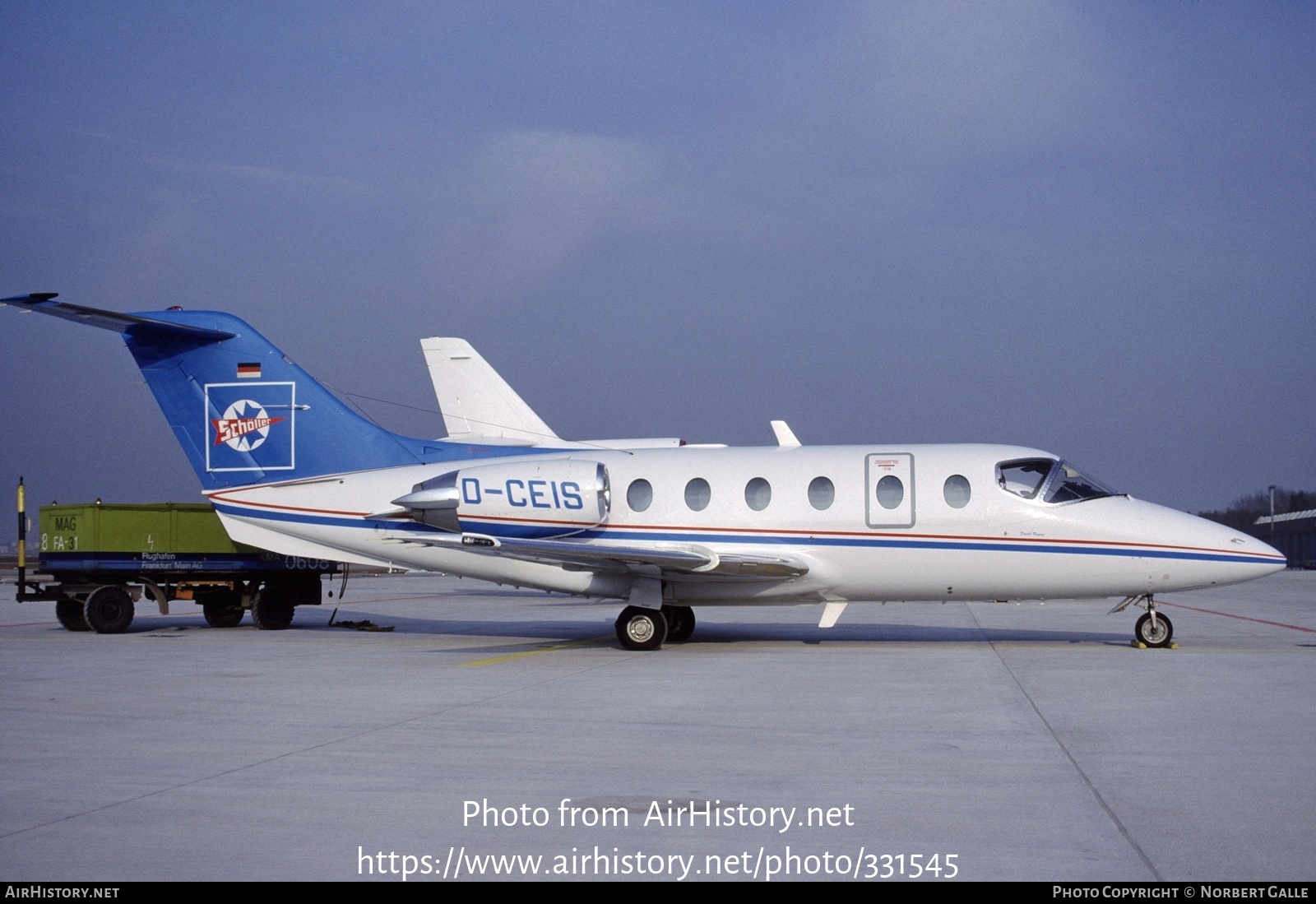 Aircraft Photo of D-CEIS | Beech Beechjet 400A | Schöller | AirHistory.net #331545