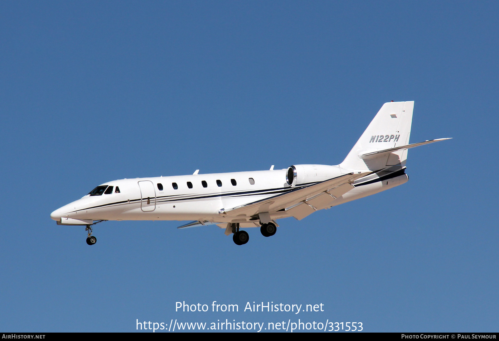 Aircraft Photo of N122PH | Cessna 680 Citation Sovereign | AirHistory.net #331553