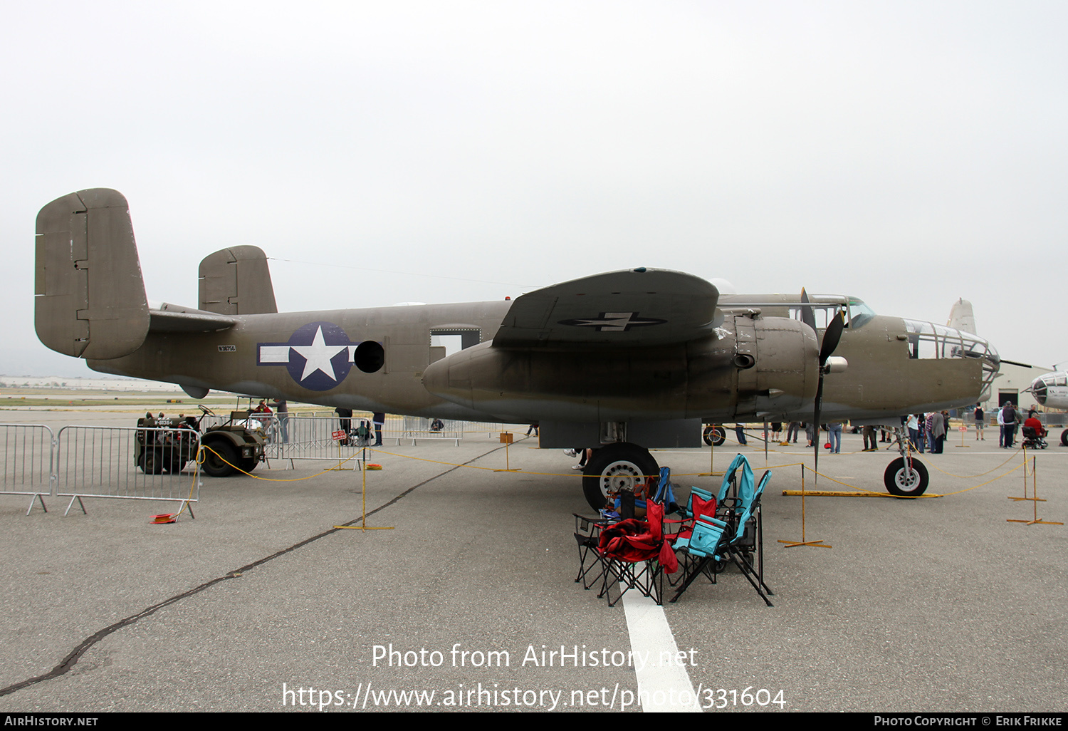 Aircraft Photo of N3675G | North American B-25J Mitchell | USA - Air Force | AirHistory.net #331604