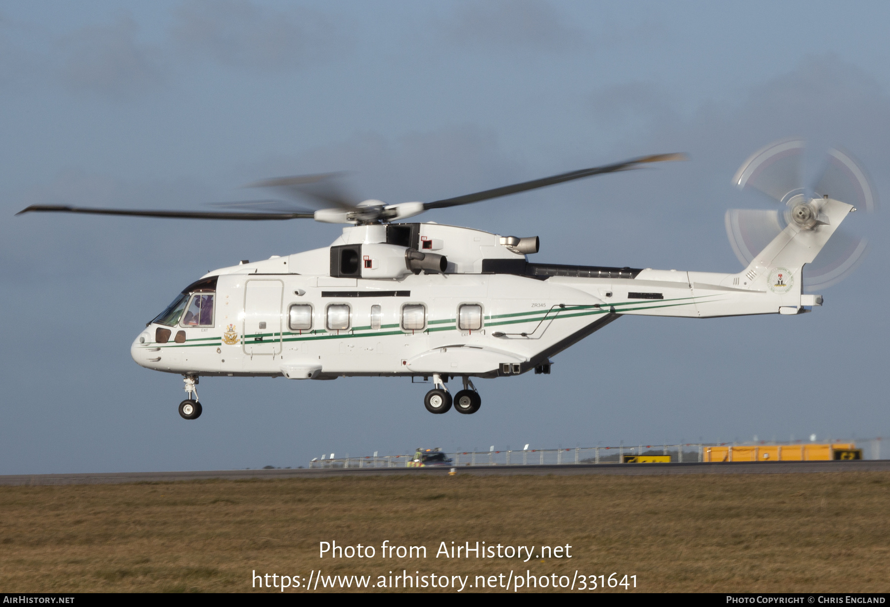 Aircraft Photo of ZR345 | AgustaWestland AW101-641 | AirHistory.net #331641