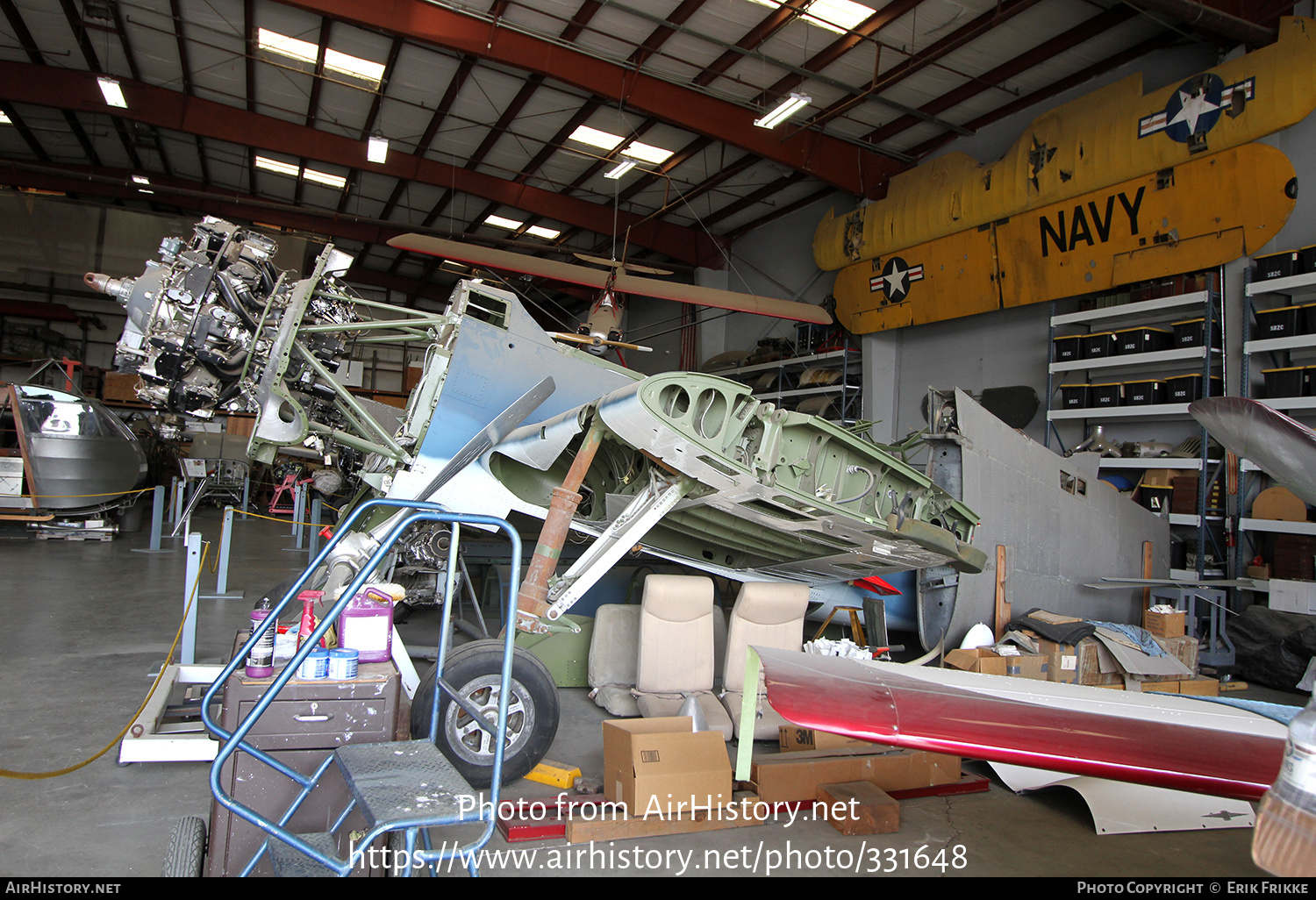 Aircraft Photo of N4250Y / 19075 | Curtiss SB2C-3 Helldiver | USA - Navy | AirHistory.net #331648