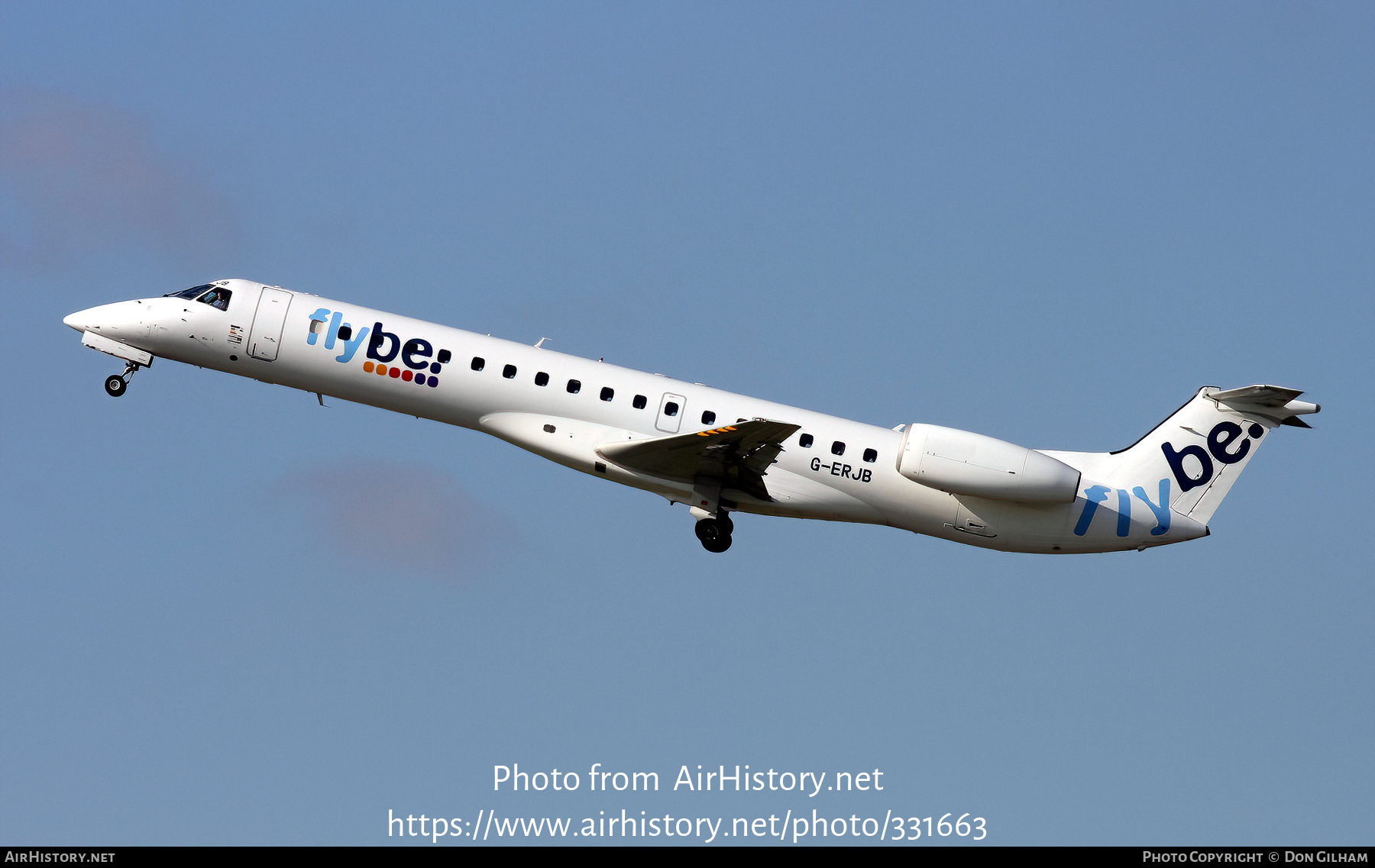 Aircraft Photo of G-ERJB | Embraer ERJ-145EP (EMB-145EP) | Flybe | AirHistory.net #331663