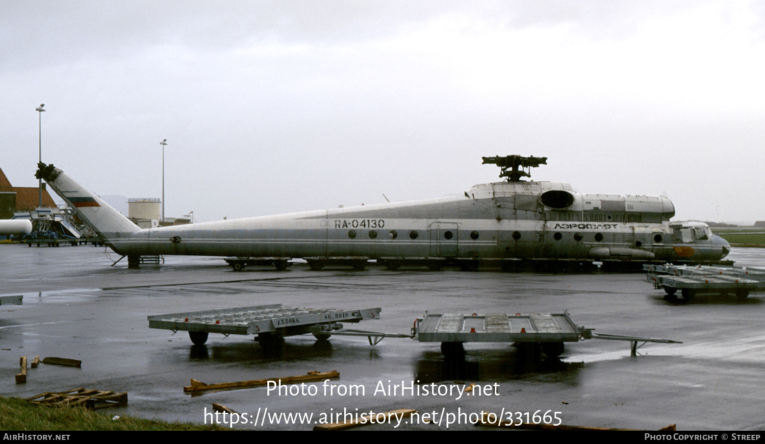 Aircraft Photo of RA-04130 | Mil Mi-10K | Aeroflot | AirHistory.net #331665