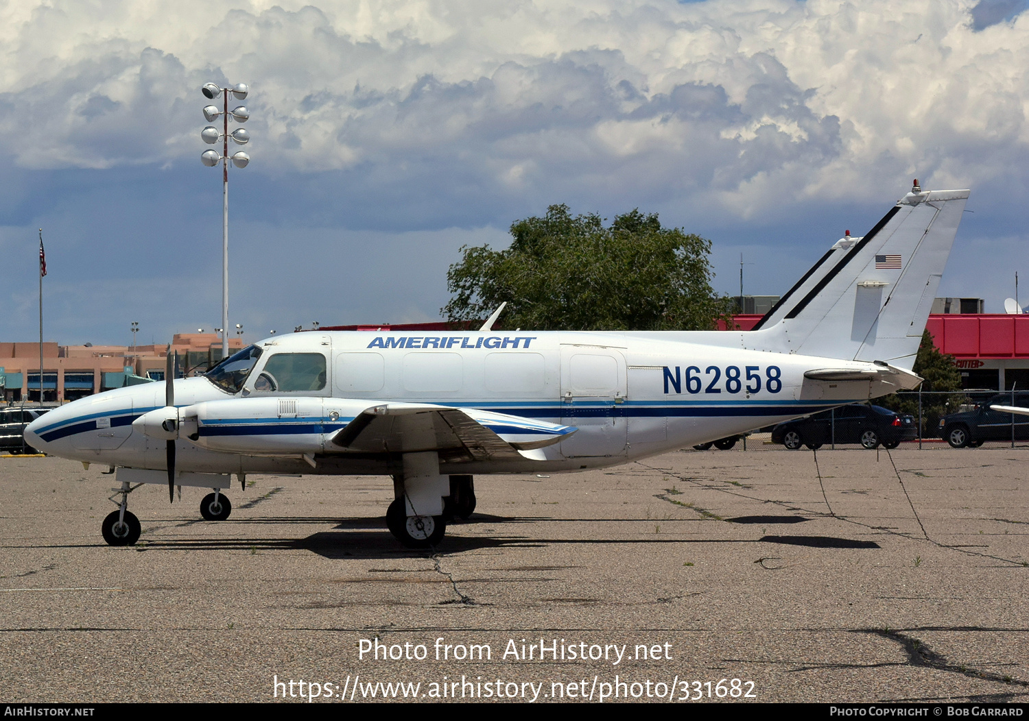 Aircraft Photo of N62858 | Piper PA-31-350 Navajo Chieftain | Ameriflight | AirHistory.net #331682