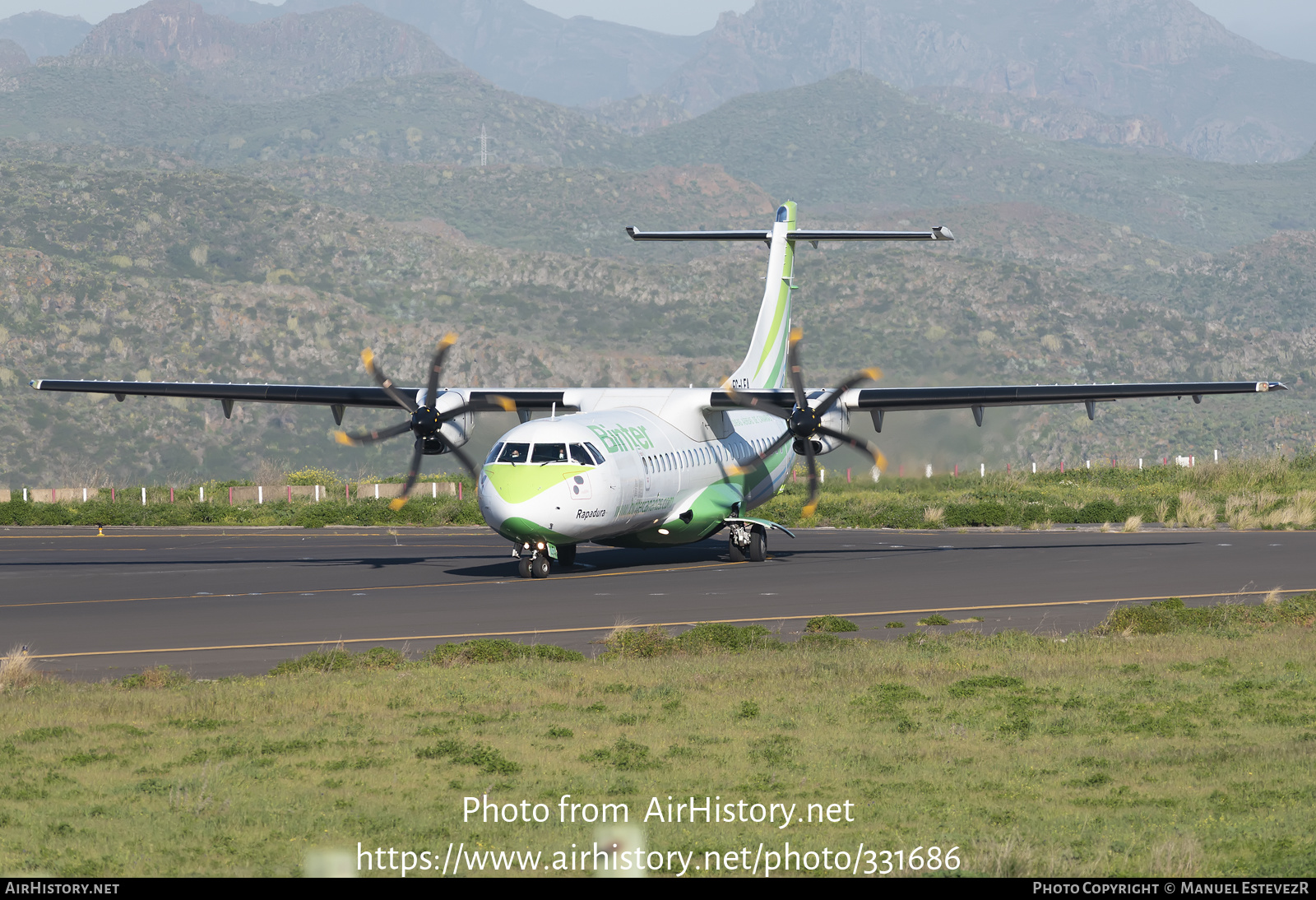 Aircraft Photo of EC-LFA | ATR ATR-72-500 (ATR-72-212A) | Binter Canarias | AirHistory.net #331686