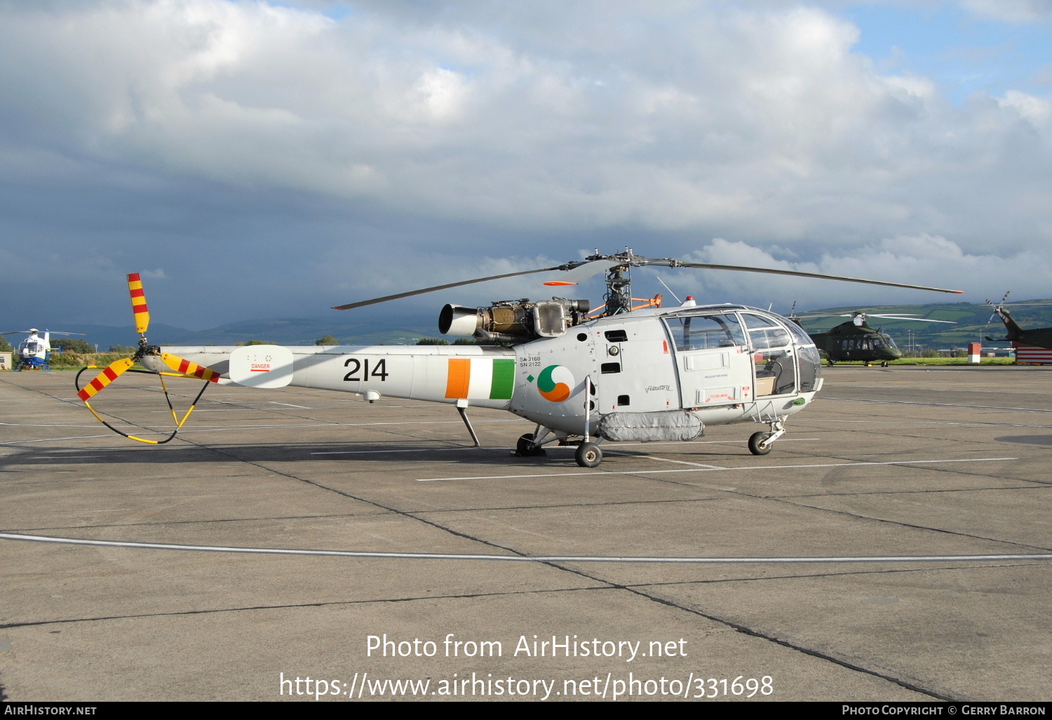 Aircraft Photo of 214 | Aerospatiale SA-316B Alouette III | Ireland - Air Force | AirHistory.net #331698