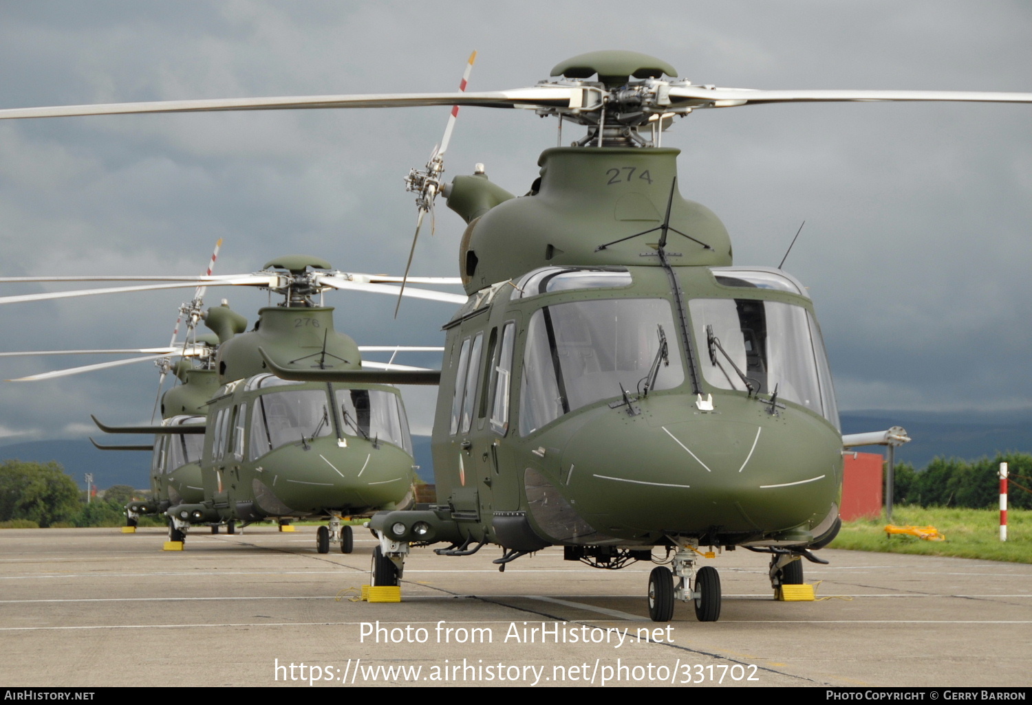 Aircraft Photo of 274 | AgustaWestland AW-139 | Ireland - Air Force | AirHistory.net #331702