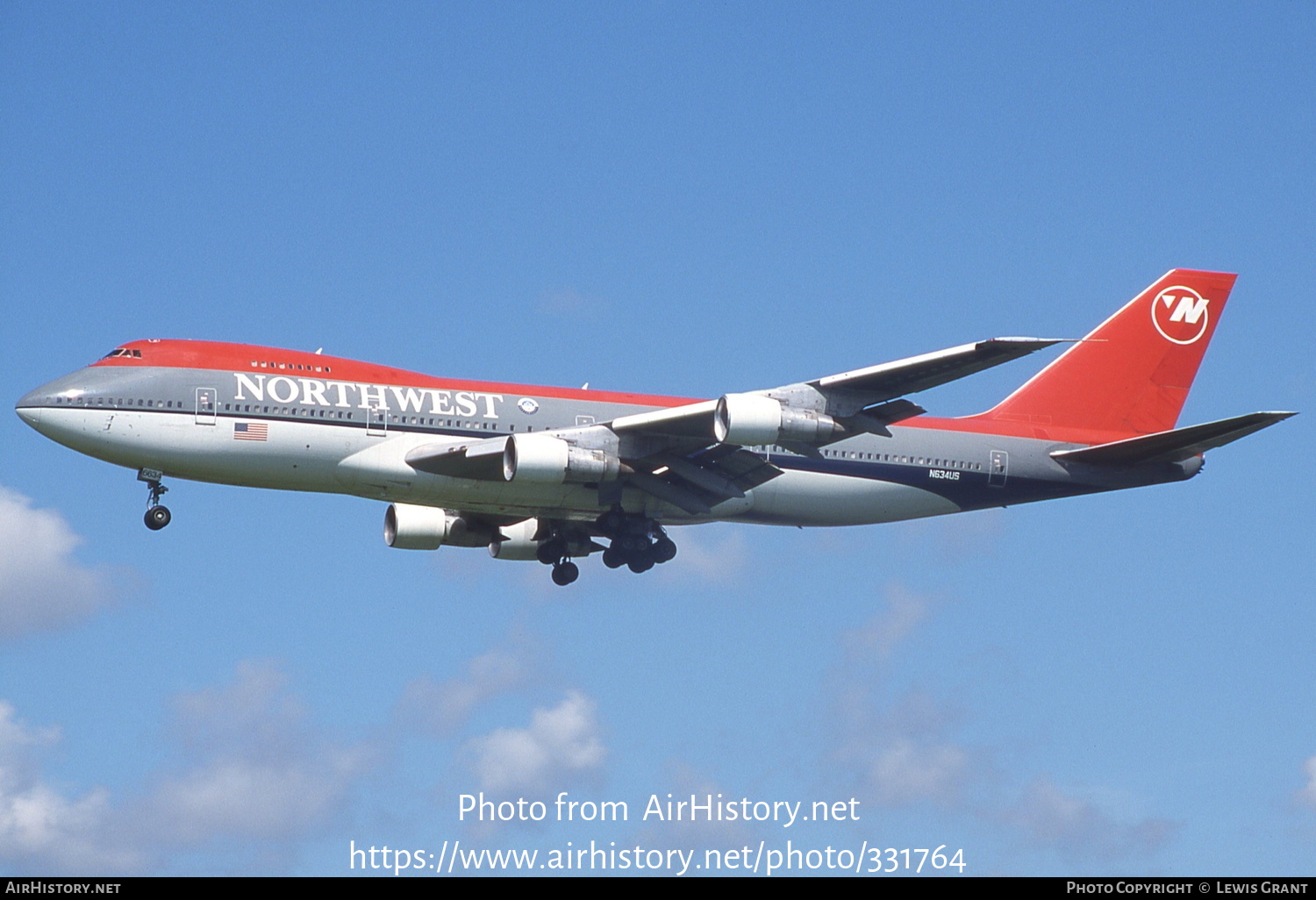 Aircraft Photo of N634US | Boeing 747-227B | Northwest Airlines | AirHistory.net #331764