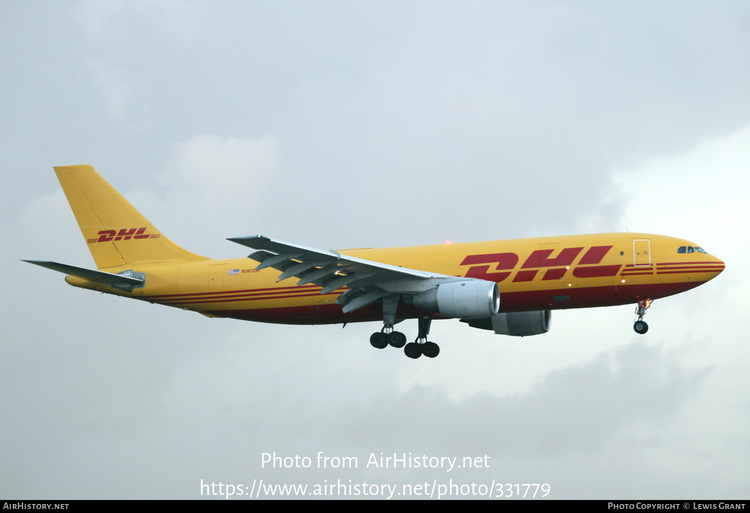 Aircraft Photo of N367DH | Airbus A300B4-203(F) | DHL International | AirHistory.net #331779