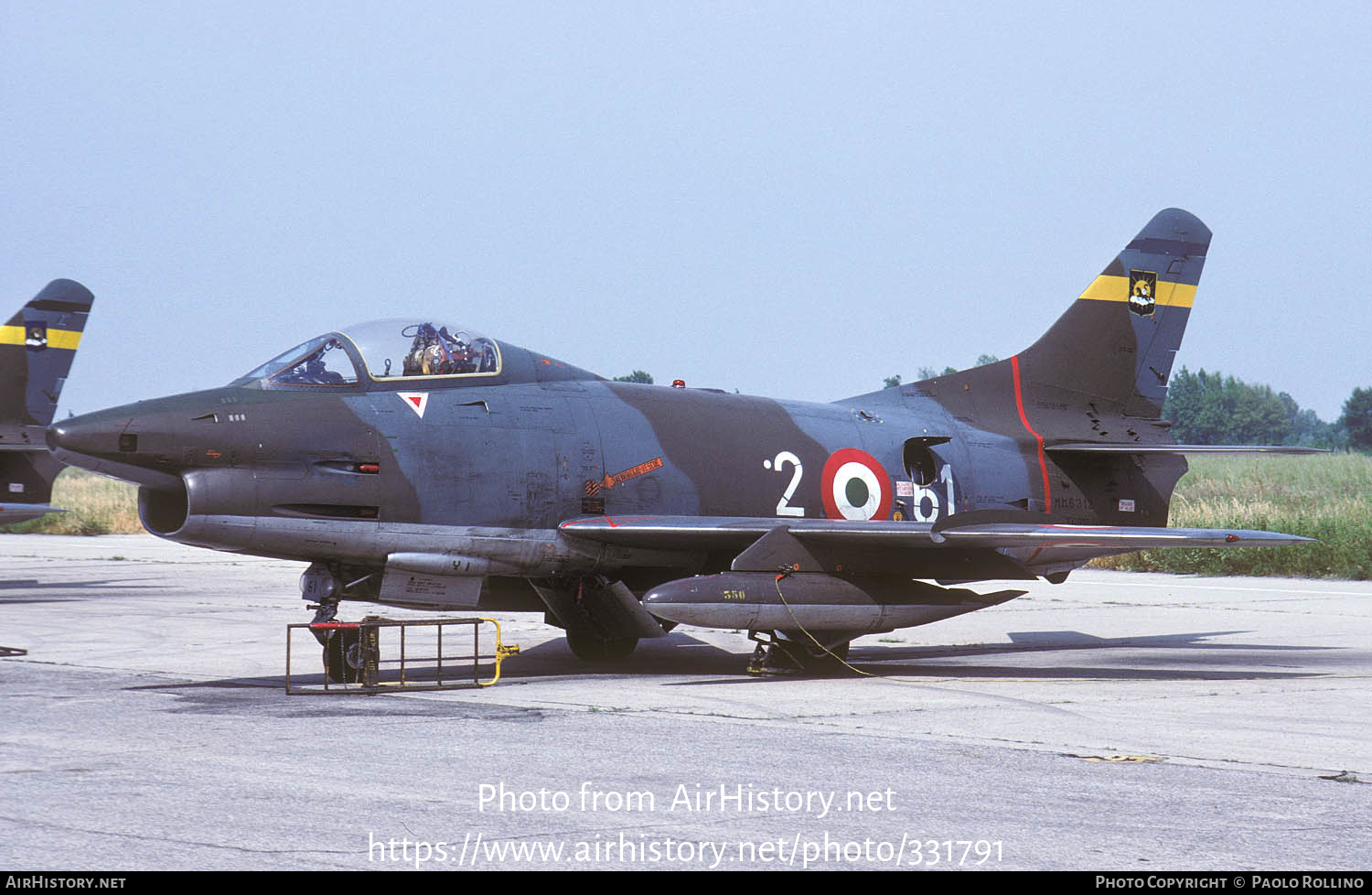 Aircraft Photo of MM6312 | Fiat G-91R/1A | Italy - Air Force | AirHistory.net #331791