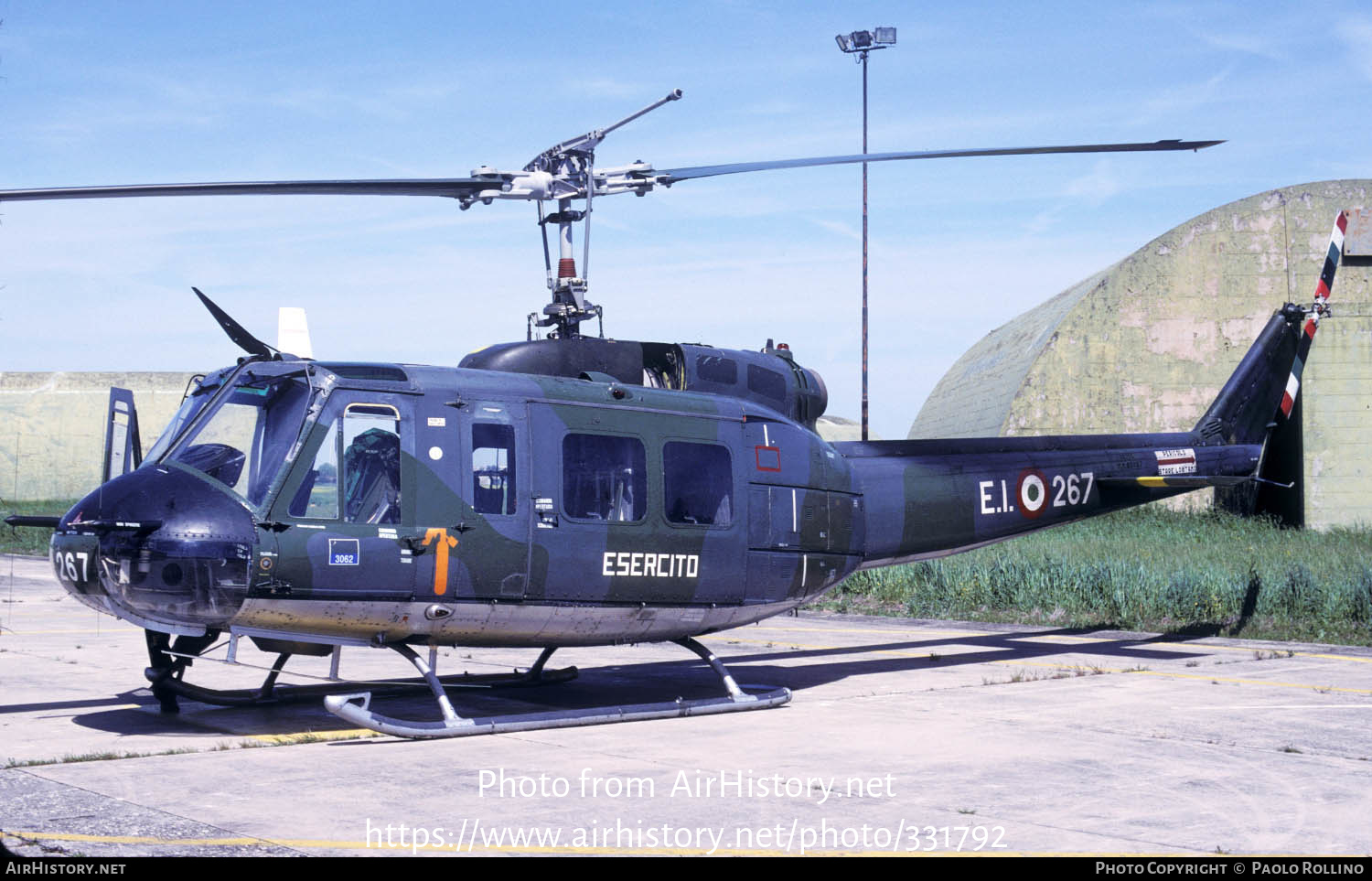 Aircraft Photo of MM80457 | Agusta AB-205A | Italy - Army | AirHistory.net #331792