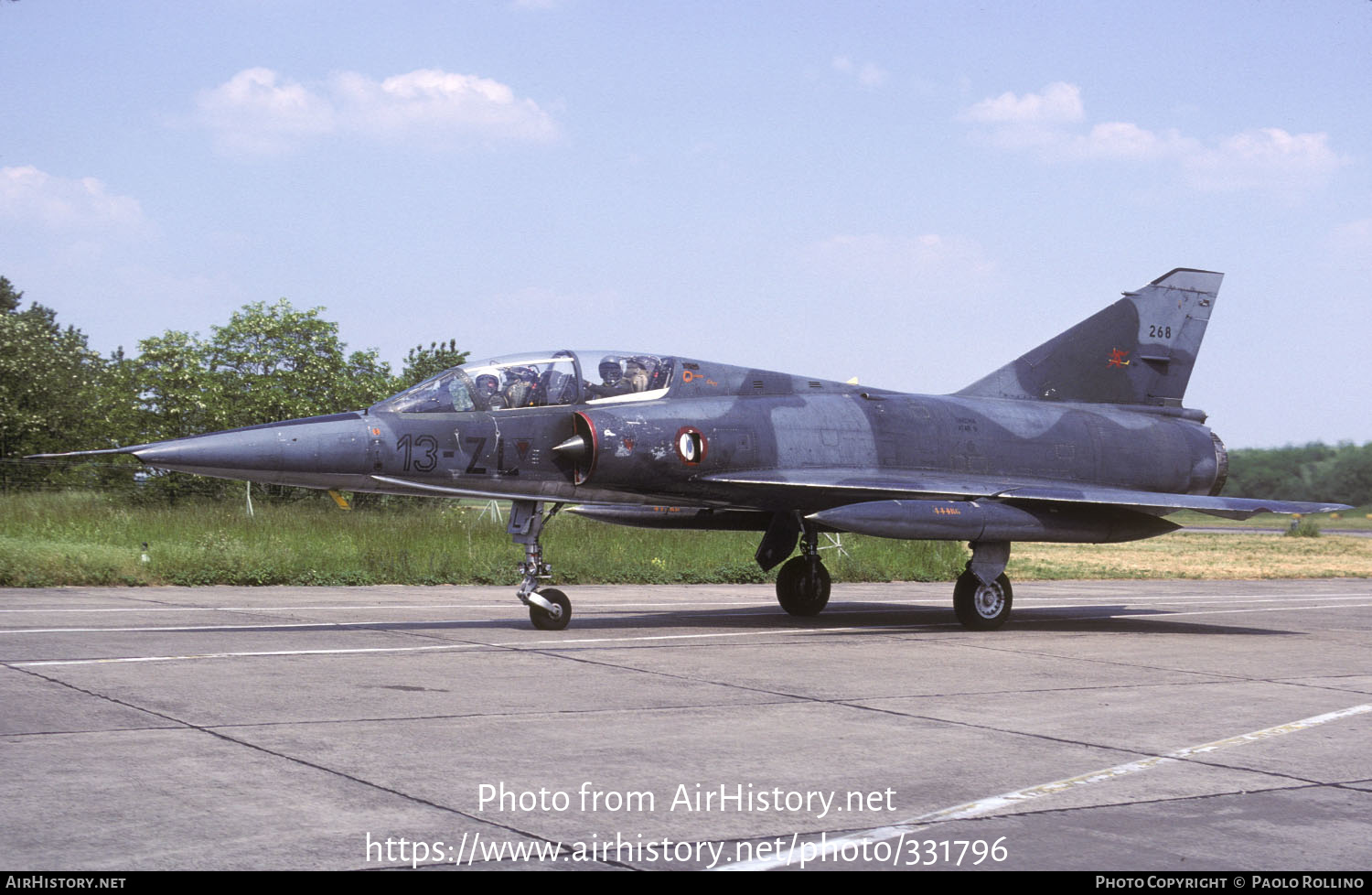 Aircraft Photo of 268 | Dassault Mirage IIIBE | France - Air Force | AirHistory.net #331796