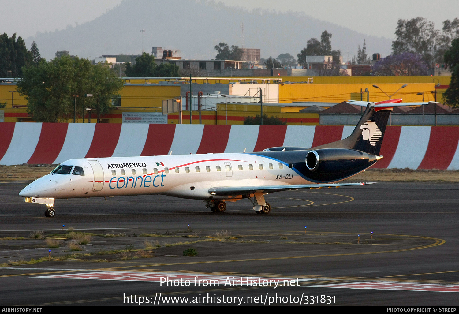 Aircraft Photo of XA-QLI | Embraer ERJ-145LU (EMB-145LU) | AeroMéxico Connect | AirHistory.net #331831