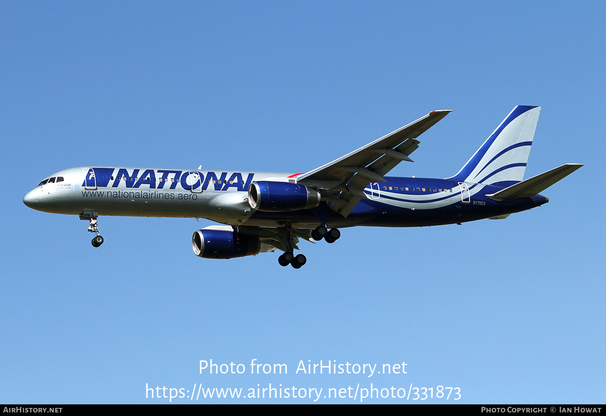 Aircraft Photo of N176CA | Boeing 757-28A | National Airlines | AirHistory.net #331873