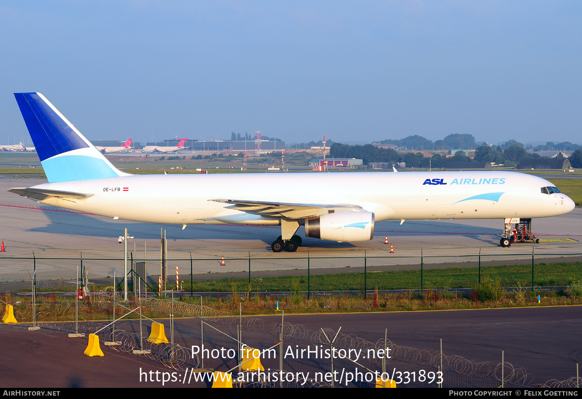 Aircraft Photo of OE-LFB | Boeing 757-23APF | ASL Airlines | AirHistory.net #331893