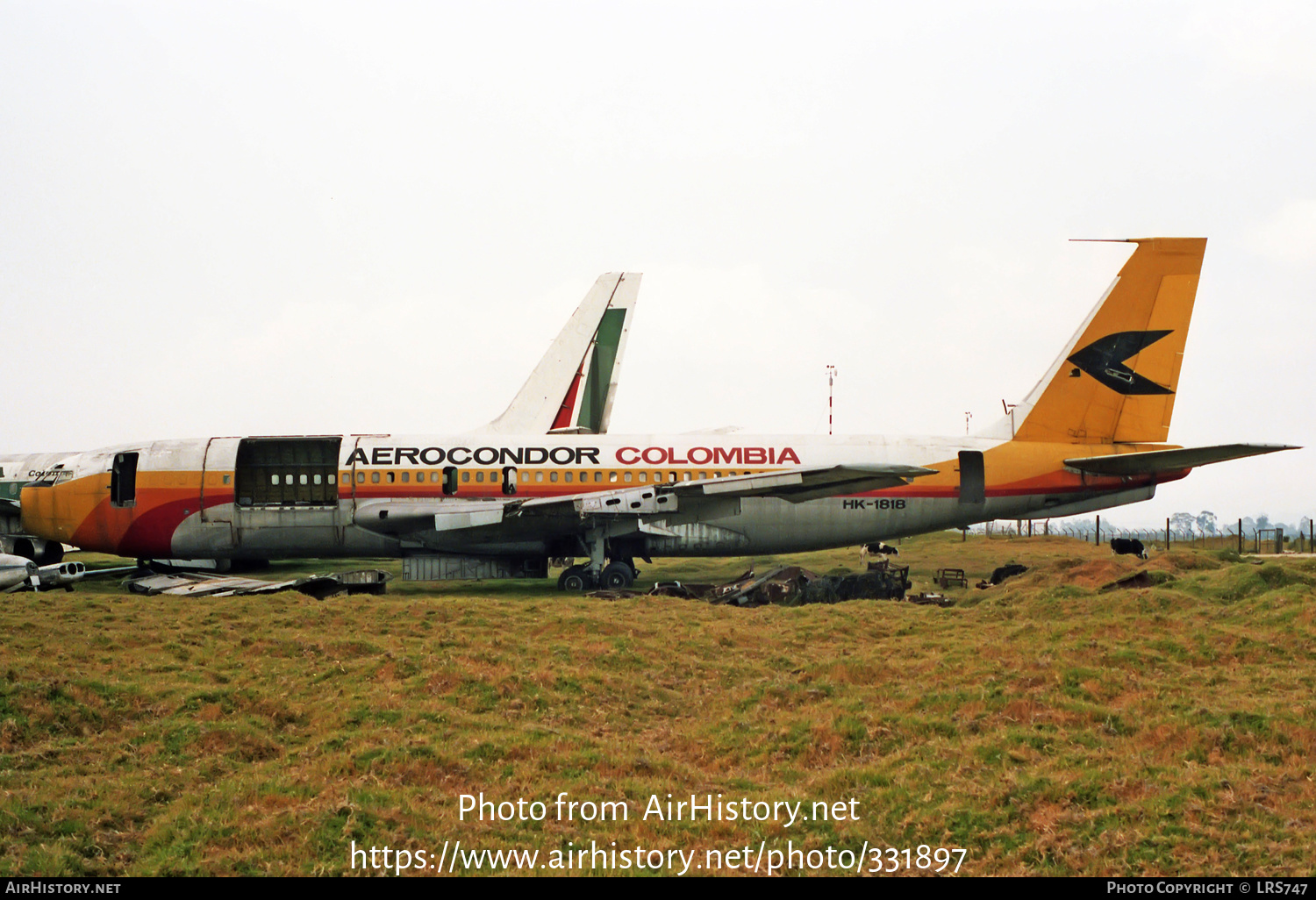 Aircraft Photo of HK-1818 | Boeing 707-123(B/F) | Aerocóndor | AirHistory.net #331897