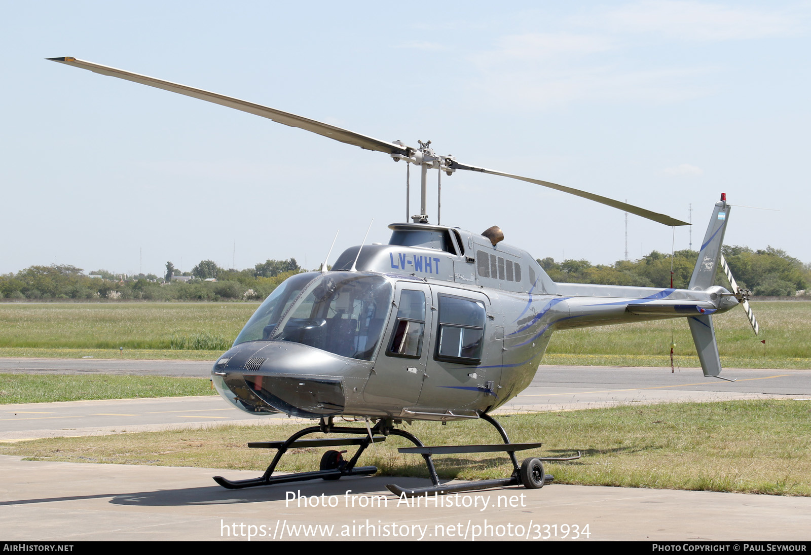 Aircraft Photo of LV-WHT | Bell 206B-3 JetRanger III | AirHistory.net #331934