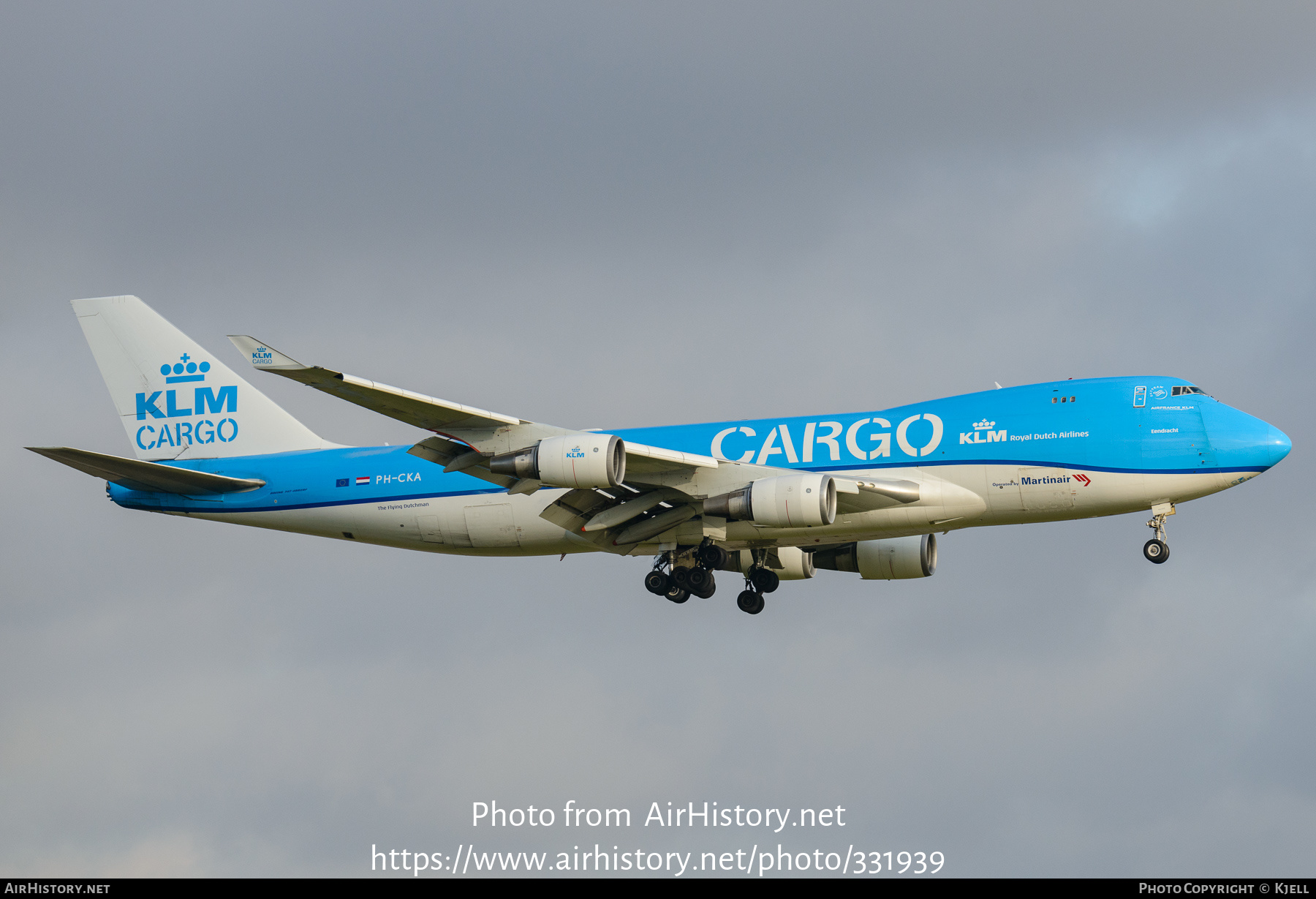 Aircraft Photo of PH-CKA | Boeing 747-406F/ER/SCD | KLM - Royal Dutch Airlines Cargo | AirHistory.net #331939