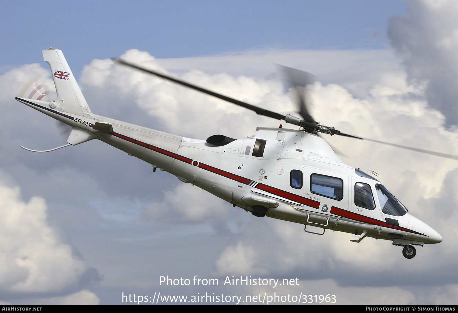 Aircraft Photo of ZR321 | Agusta A-109E Power | UK - Air Force | AirHistory.net #331963