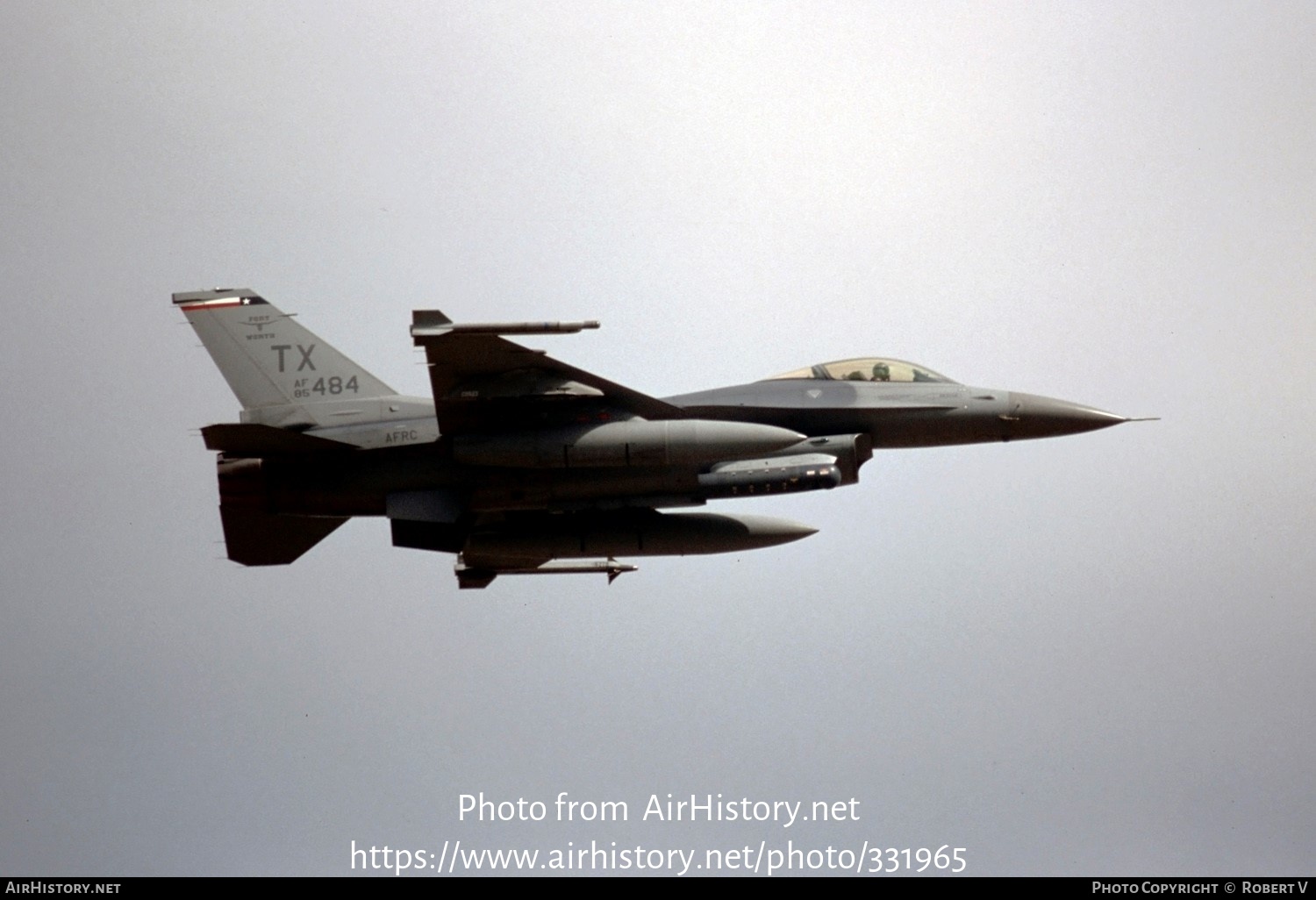 Aircraft Photo of 85-1484 / AF85-484 | General Dynamics F-16C Fighting Falcon | USA - Air Force | AirHistory.net #331965