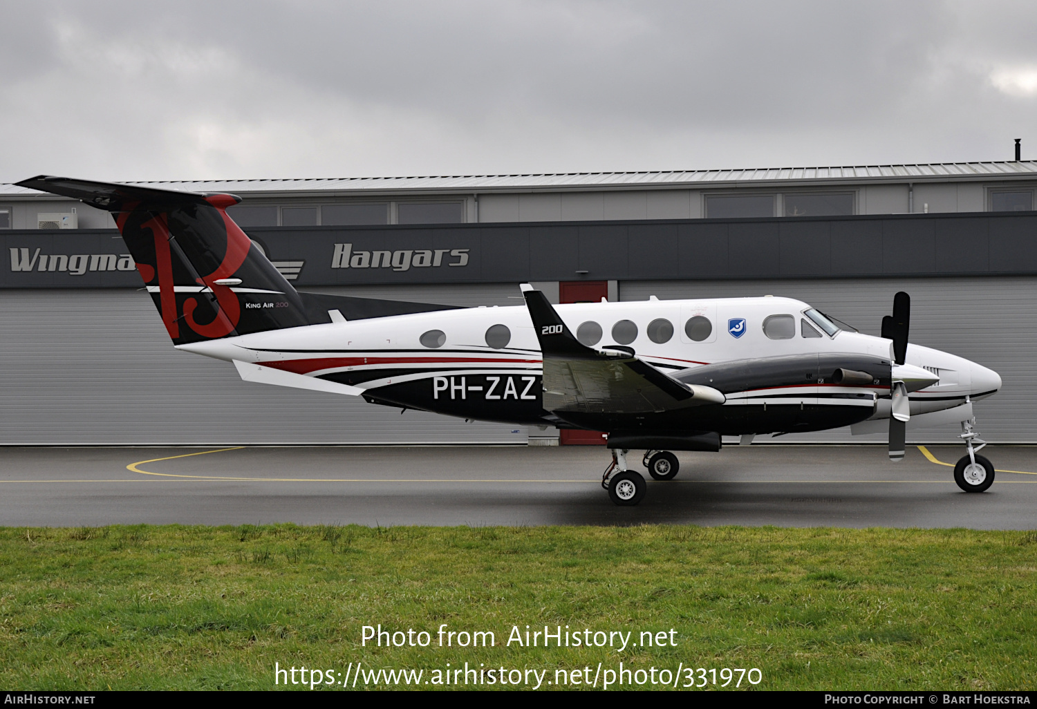 Aircraft Photo of PH-ZAZ | Beech B200 Super King Air | Zeusch Aviation | AirHistory.net #331970