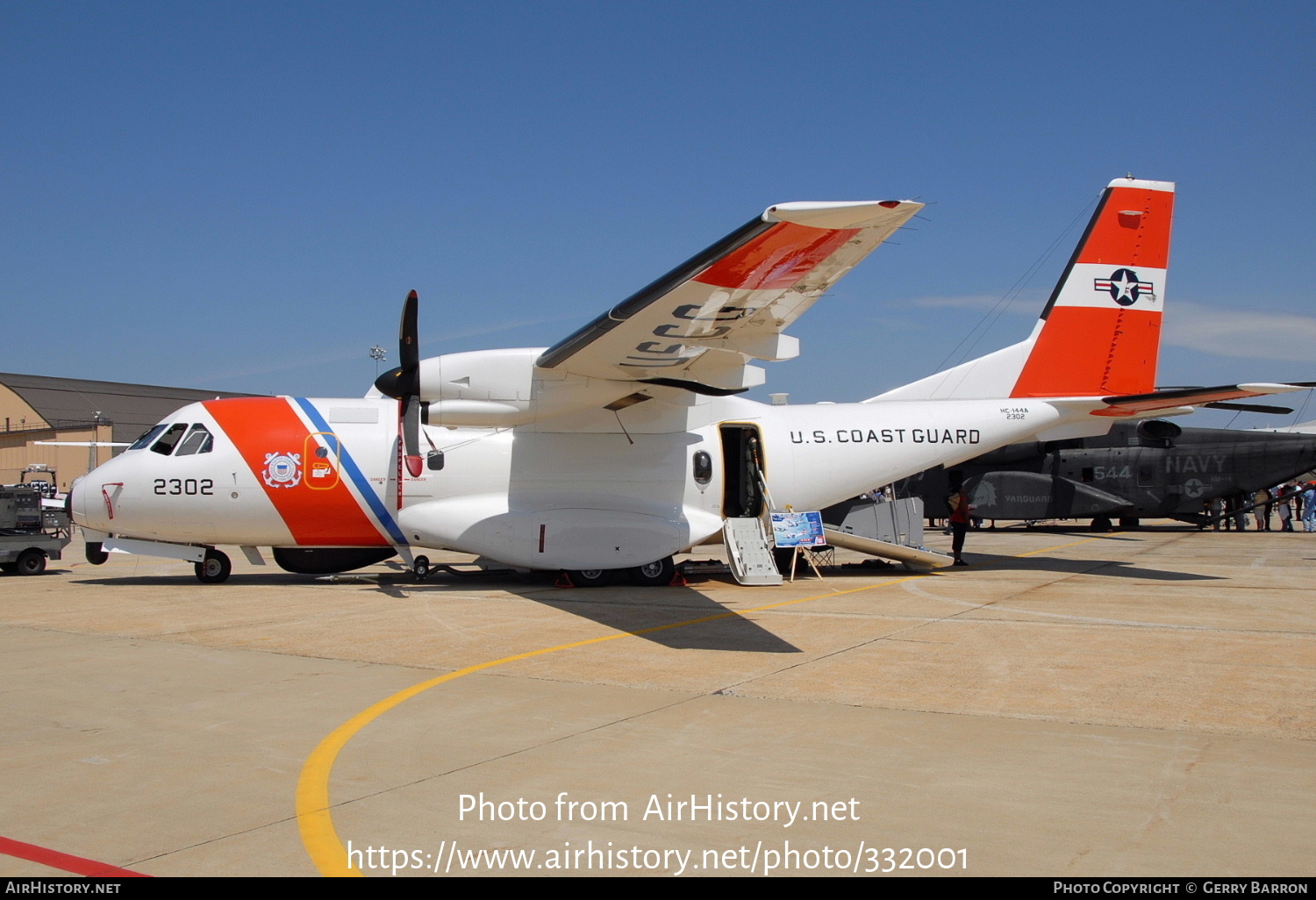 Aircraft Photo of 2302 | CASA/IPTN HC-144A Ocean Sentry | USA - Coast Guard | AirHistory.net #332001