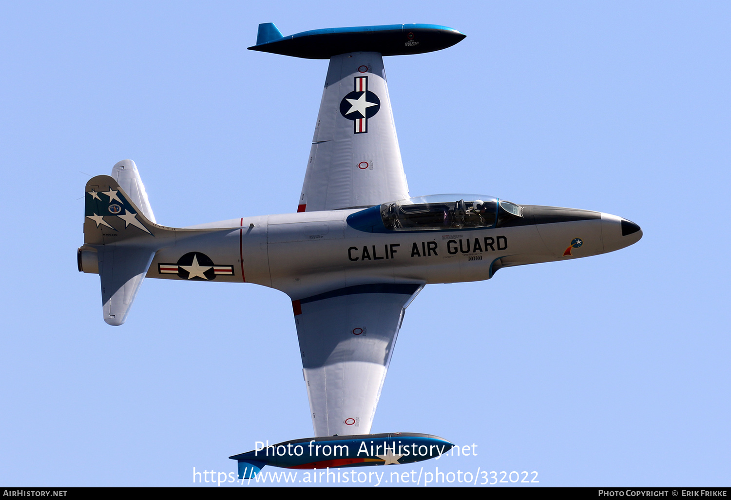 Aircraft Photo of N6633D / NX6633D / 14033 | Lockheed T-33B | USA - Air Force | AirHistory.net #332022