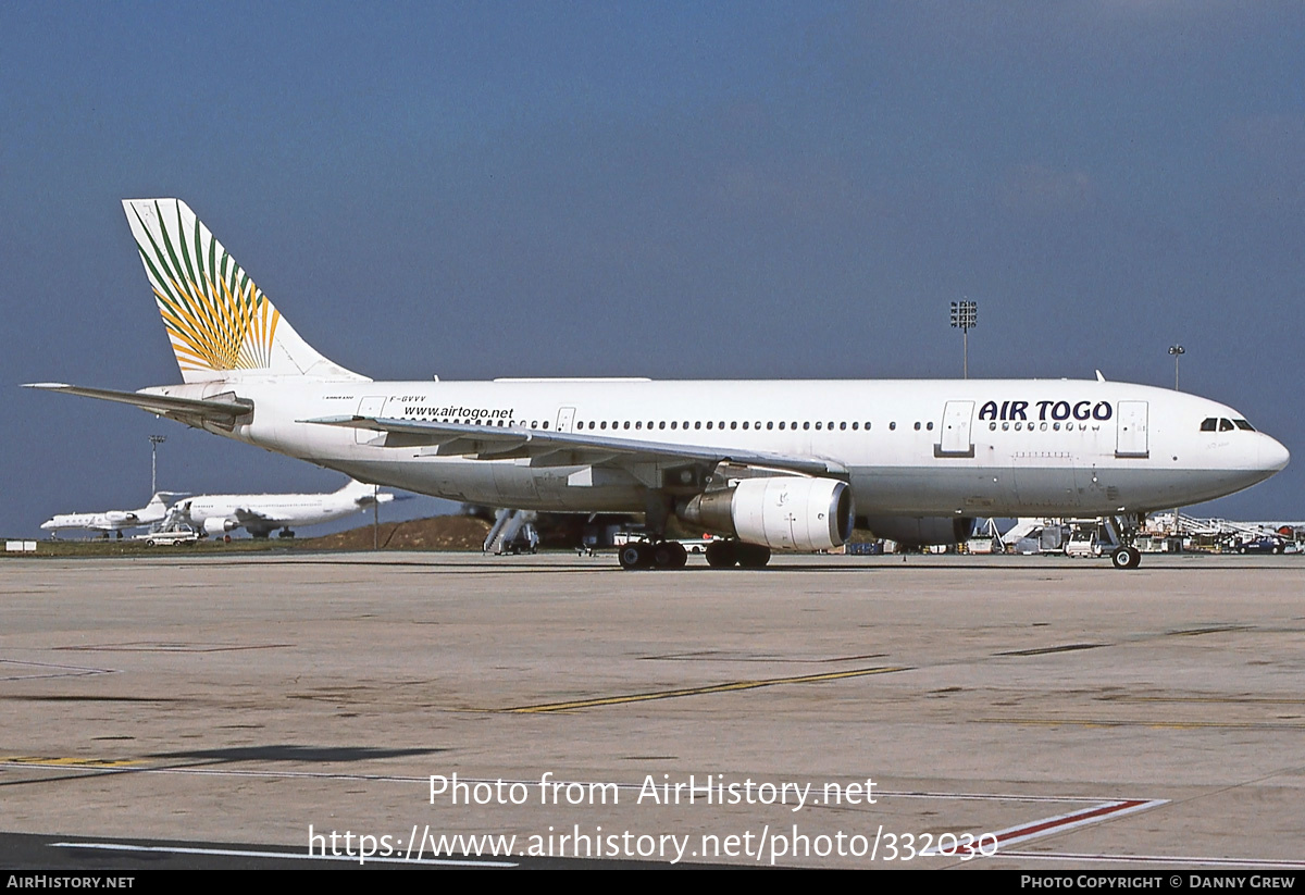 Aircraft Photo of F-GVVV | Airbus A300B4-103 | Air Togo | AirHistory.net #332030