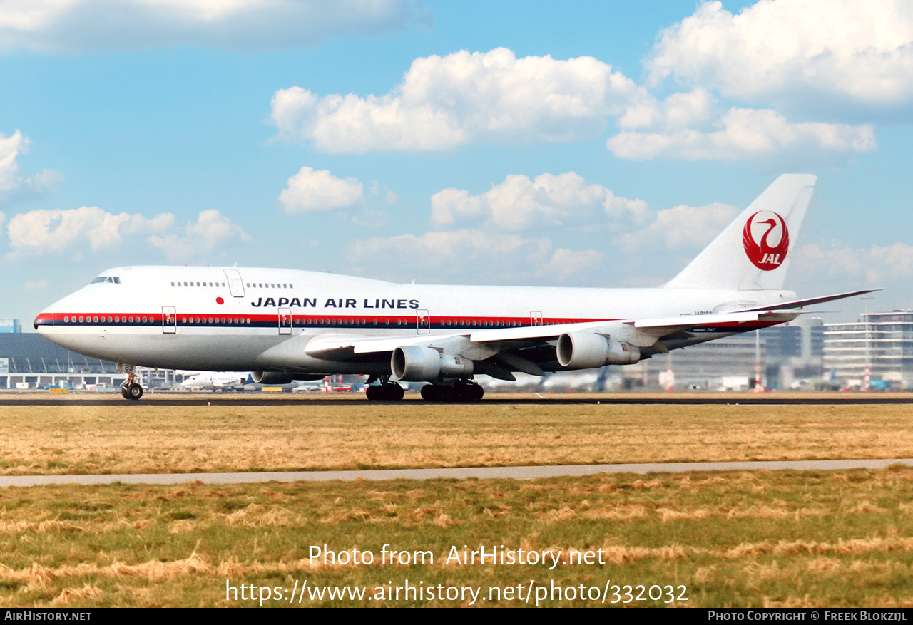 Aircraft Photo of JA8163 | Boeing 747-346 | Japan Air Lines - JAL | AirHistory.net #332032