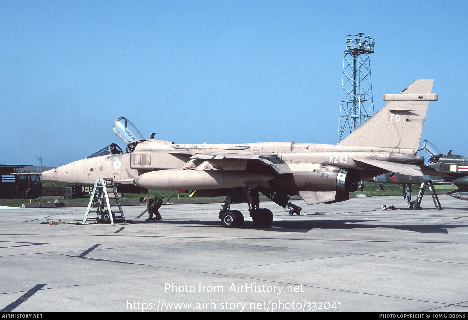 Aircraft Photo of XZ113 | Sepecat Jaguar GR1A | UK - Air Force | AirHistory.net #332041