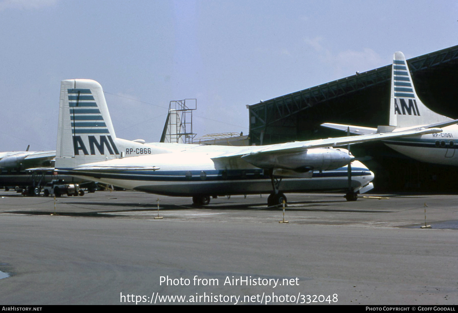 Aircraft Photo of RP-C866 | Handley Page HPR-7 Herald 215 | Air Manila International | AirHistory.net #332048