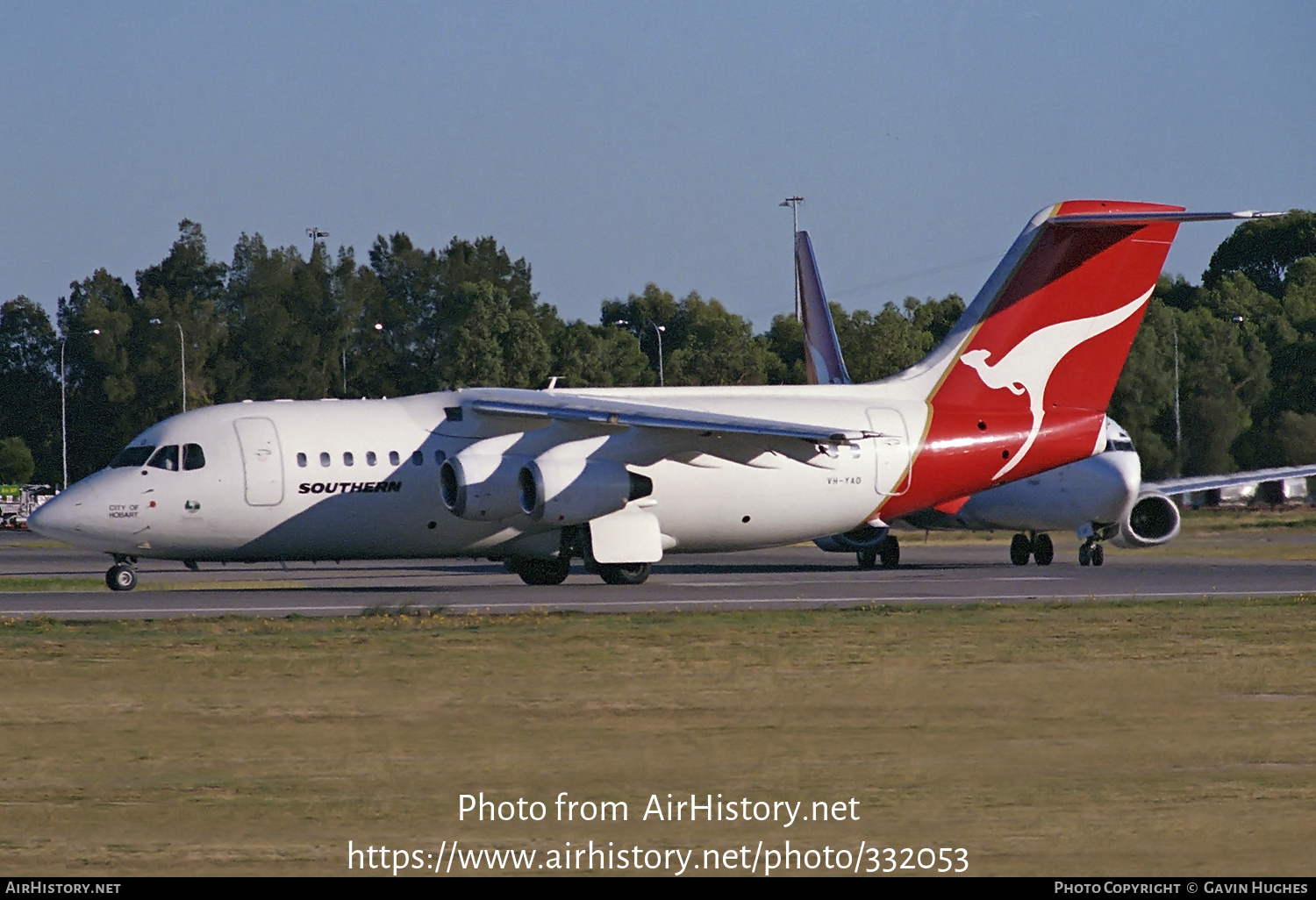 Aircraft Photo of VH-YAD | British Aerospace BAe-146-200 | Southern Australia Airlines | AirHistory.net #332053