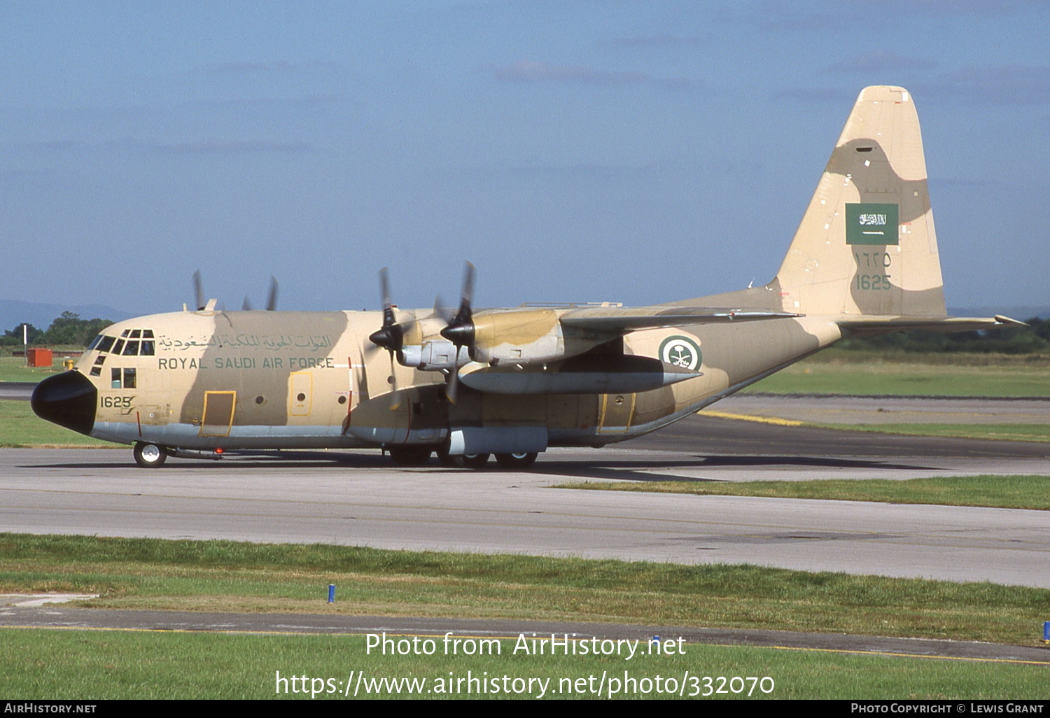 Aircraft Photo of 1625 | Lockheed C-130H Hercules | Saudi Arabia - Air Force | AirHistory.net #332070