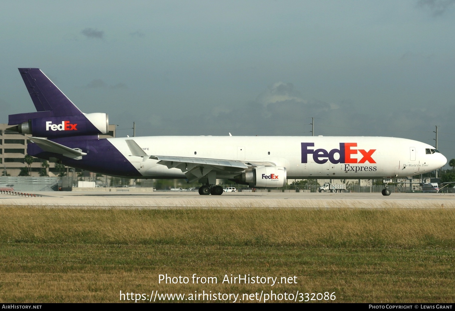 Aircraft Photo of N599FE | McDonnell Douglas MD-11/F | FedEx Express - Federal Express | AirHistory.net #332086