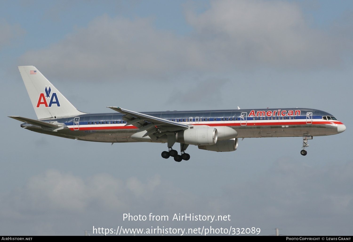 Aircraft Photo of N630AA | Boeing 757-223 | American Airlines | AirHistory.net #332089