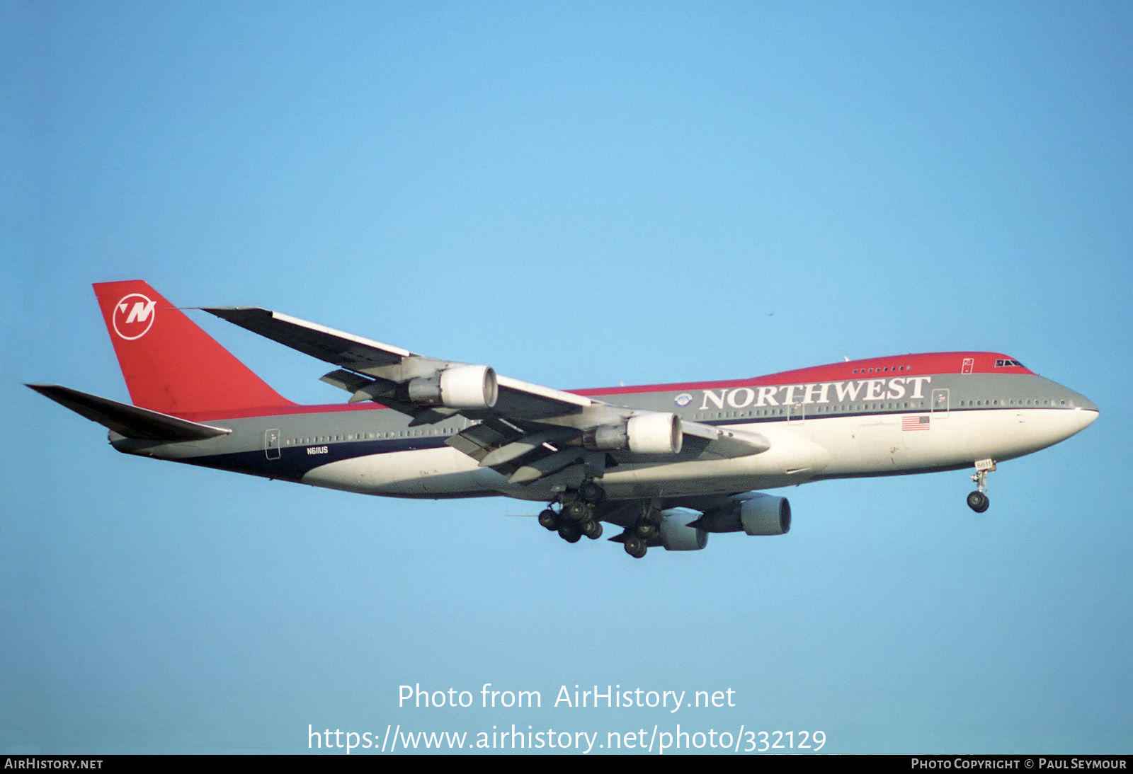 Aircraft Photo of N611US | Boeing 747-251B | Northwest Airlines | AirHistory.net #332129