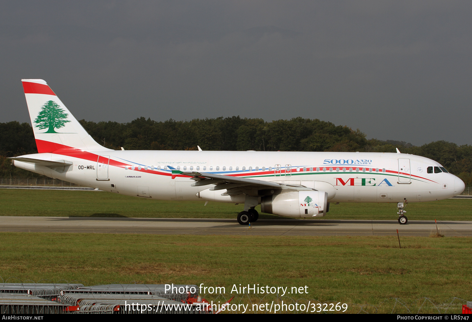 Aircraft Photo of OD-MRL | Airbus A320-232 | MEA - Middle East Airlines | AirHistory.net #332269