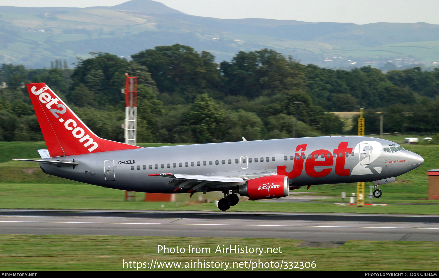 Aircraft Photo of G-CELK | Boeing 737-330 | Jet2 | AirHistory.net #332306