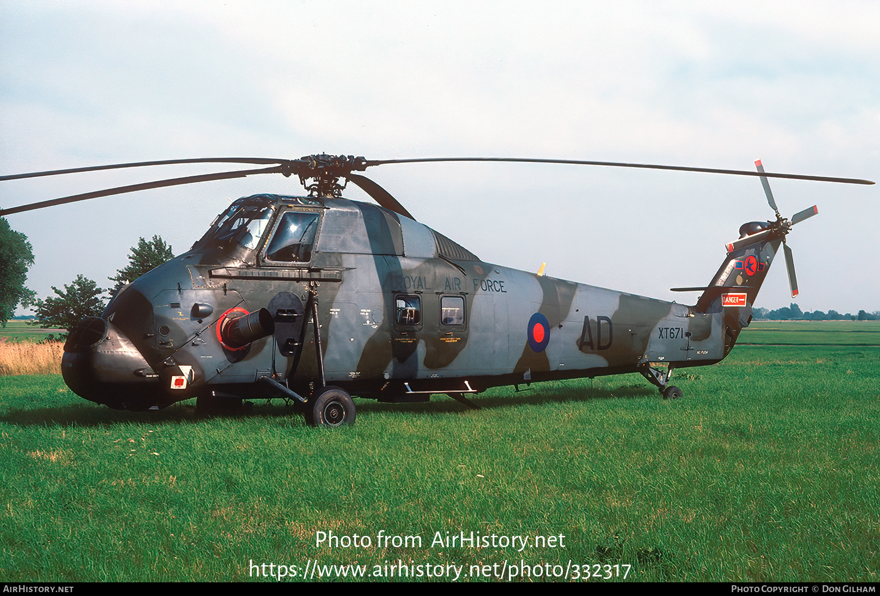 Aircraft Photo of XT671 | Westland WS-58 Wessex HC.2 | UK - Air Force | AirHistory.net #332317