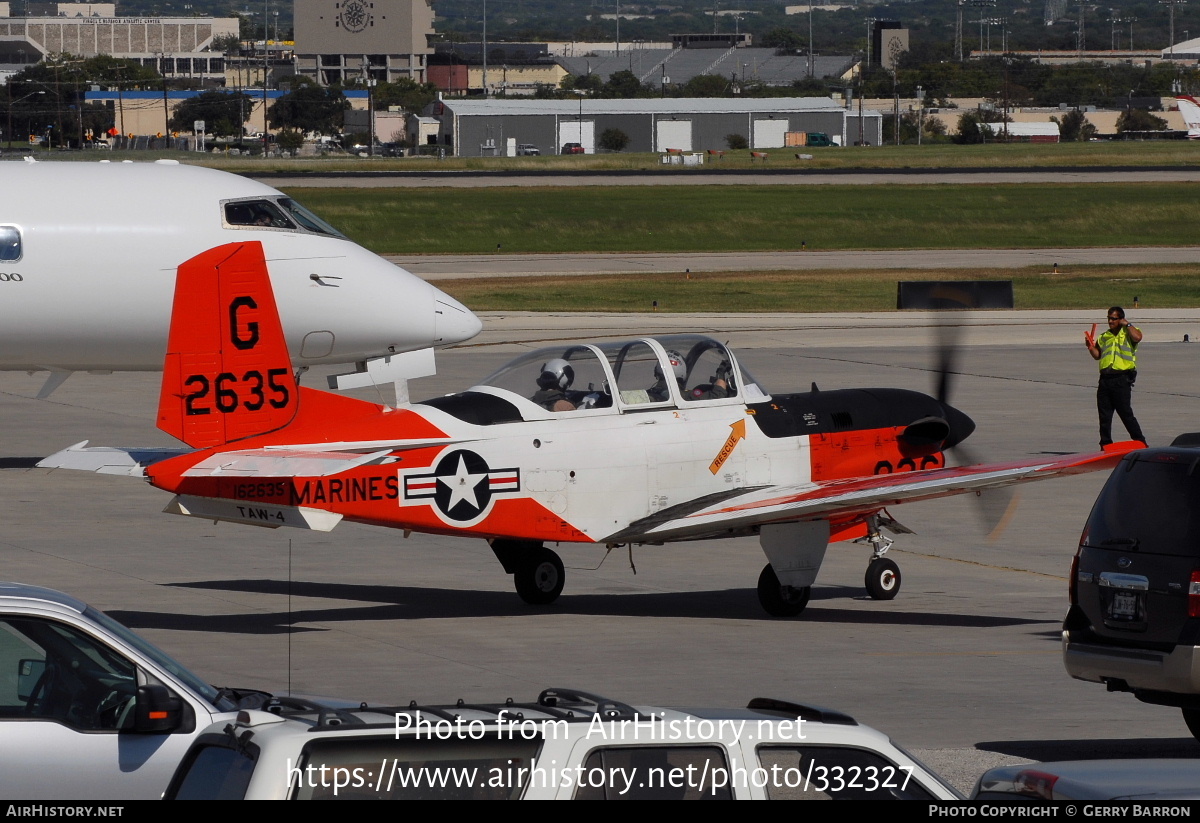 Aircraft Photo of 162635 | Beech T-34C Turbo Mentor | USA - Marines | AirHistory.net #332327