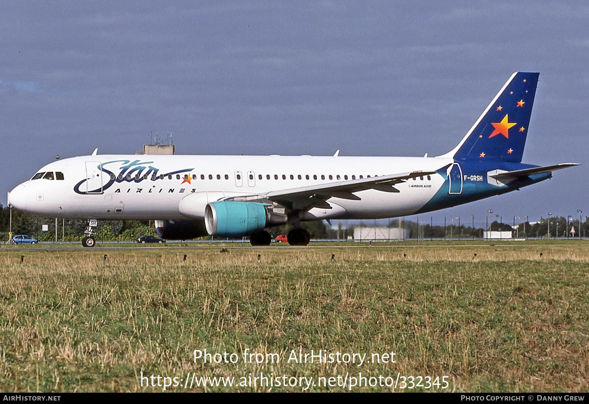 Aircraft Photo of F-GRSH | Airbus A320-214 | Star Airlines | AirHistory.net #332345